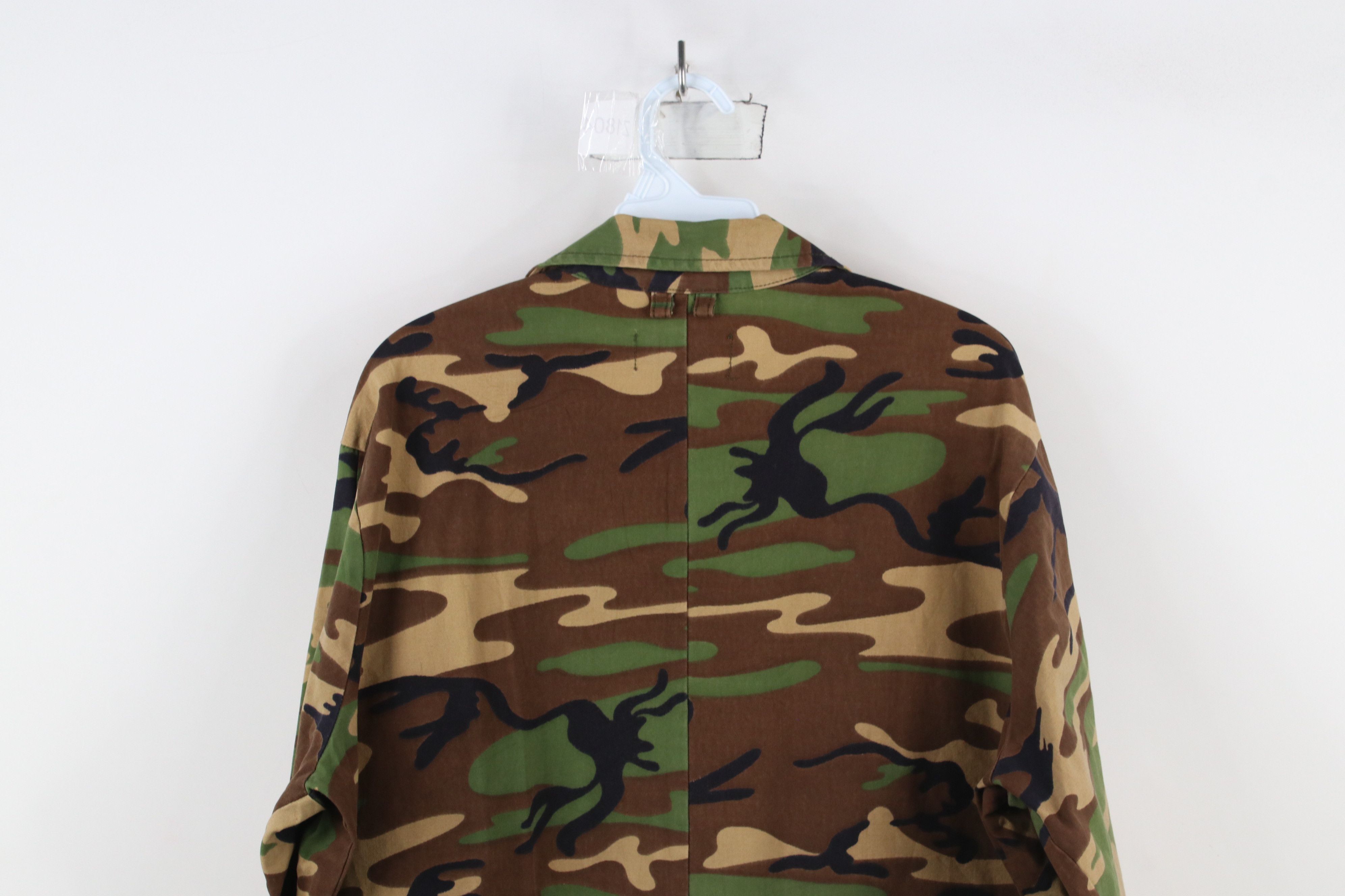 Vintage Vintage 70s Streetwear Camouflage Hunting Field Jacket Size US L / EU 52-54 / 3 - 14 Thumbnail