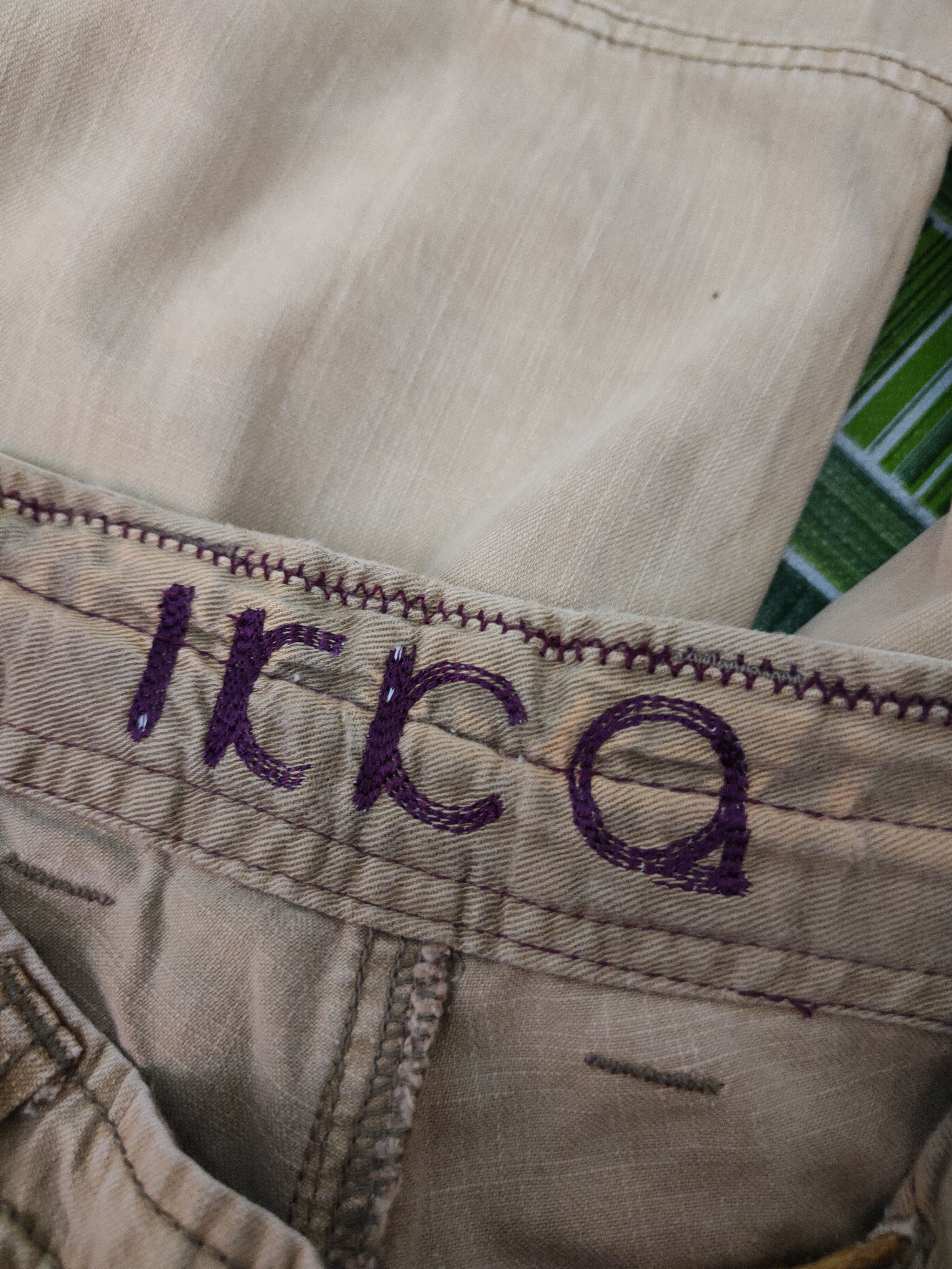 Japanese Brand Ikka Brown Multipocket Tactical Cargo Pants #S2227 Size US 31 - 14 Thumbnail