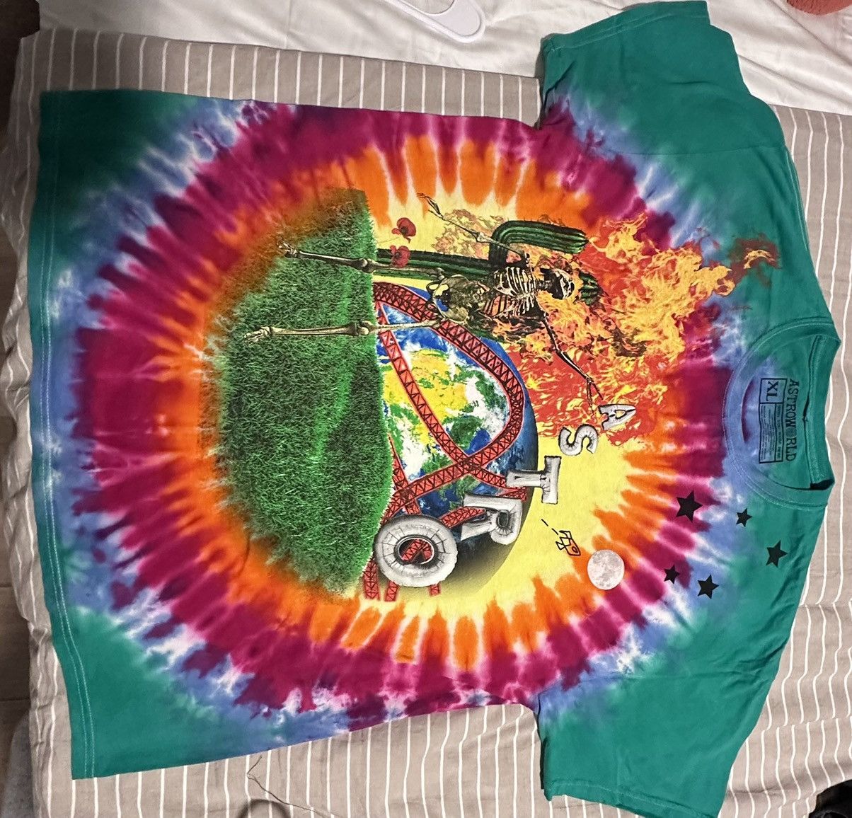 Travis Scott Travis Scott Astroworld Tee (2017) Size US XL / EU 56 / 4 - 4 Thumbnail