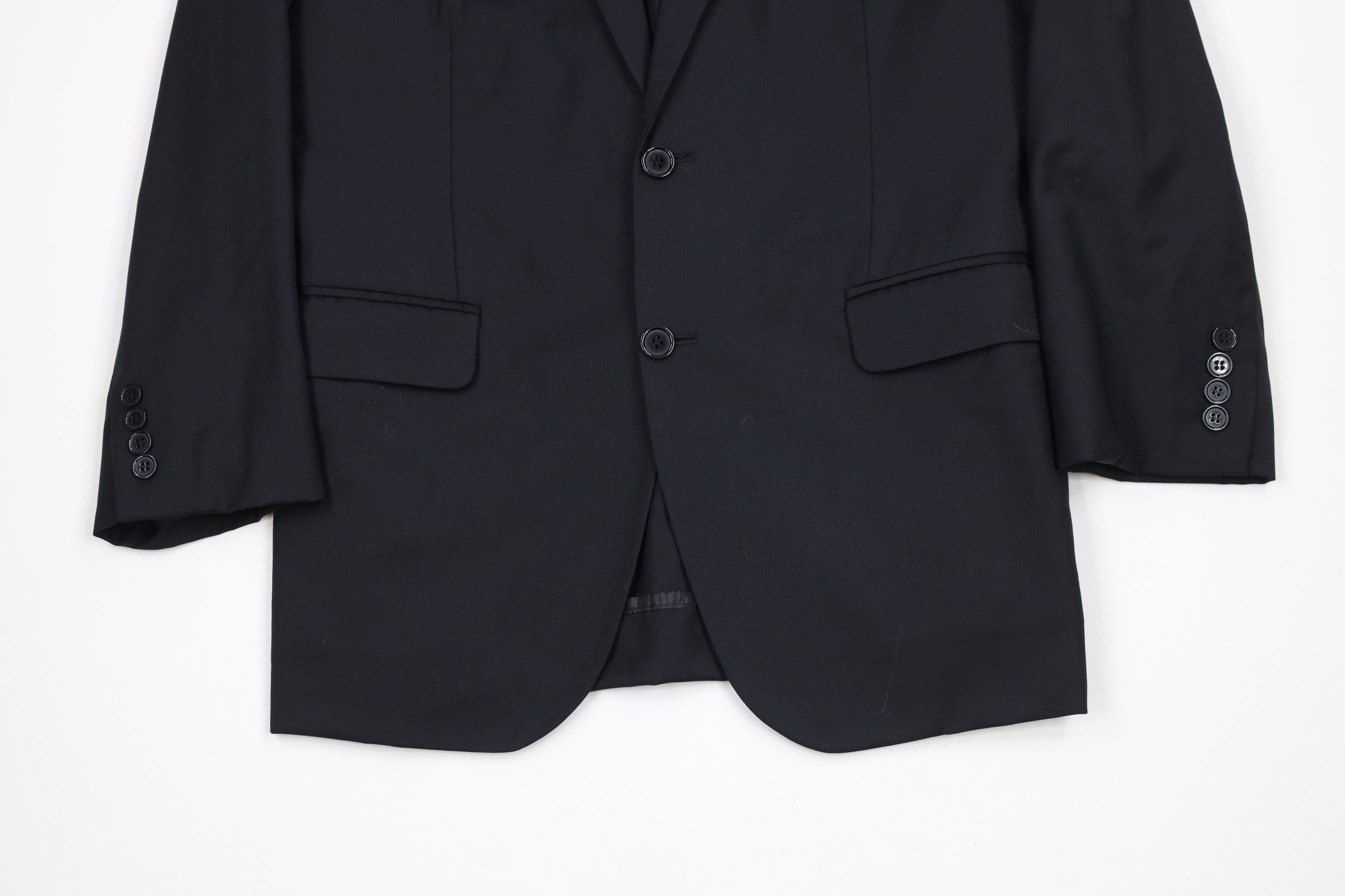 Vintage Vintage 90s Streetwear Wool Blend Striped 2 Piece Suit Size 40R - 5 Thumbnail