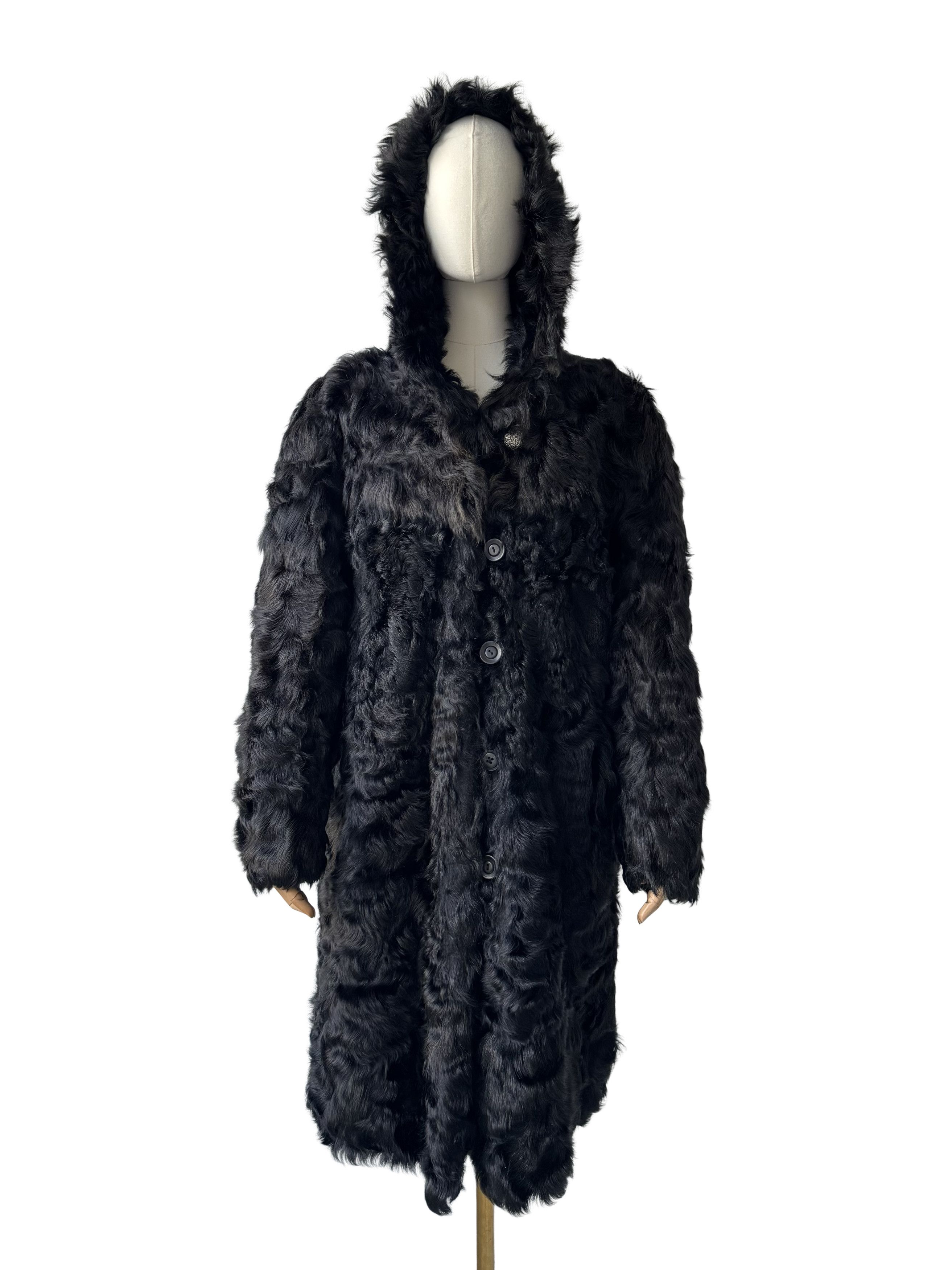 Vintage Vintage Real Fur Coat Size XL / US 12-14 / IT 48-50 - 3 Thumbnail