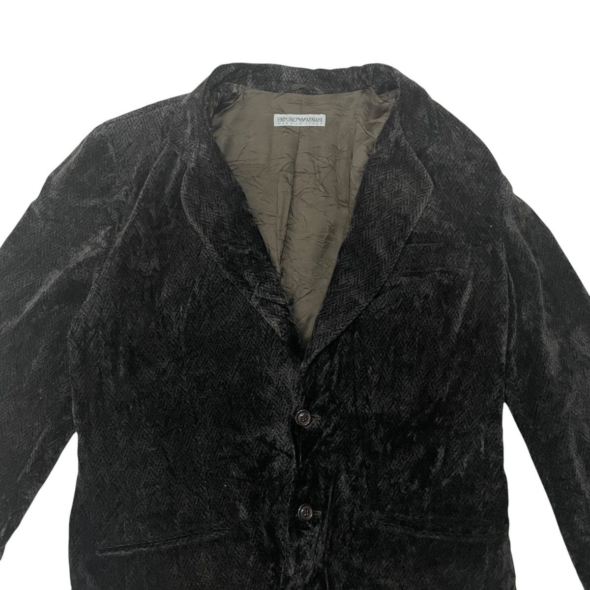 Emporio Armani Vintage Emporio Armani Coat Jacket Size US M / EU 48-50 / 2 - 2 Thumbnail