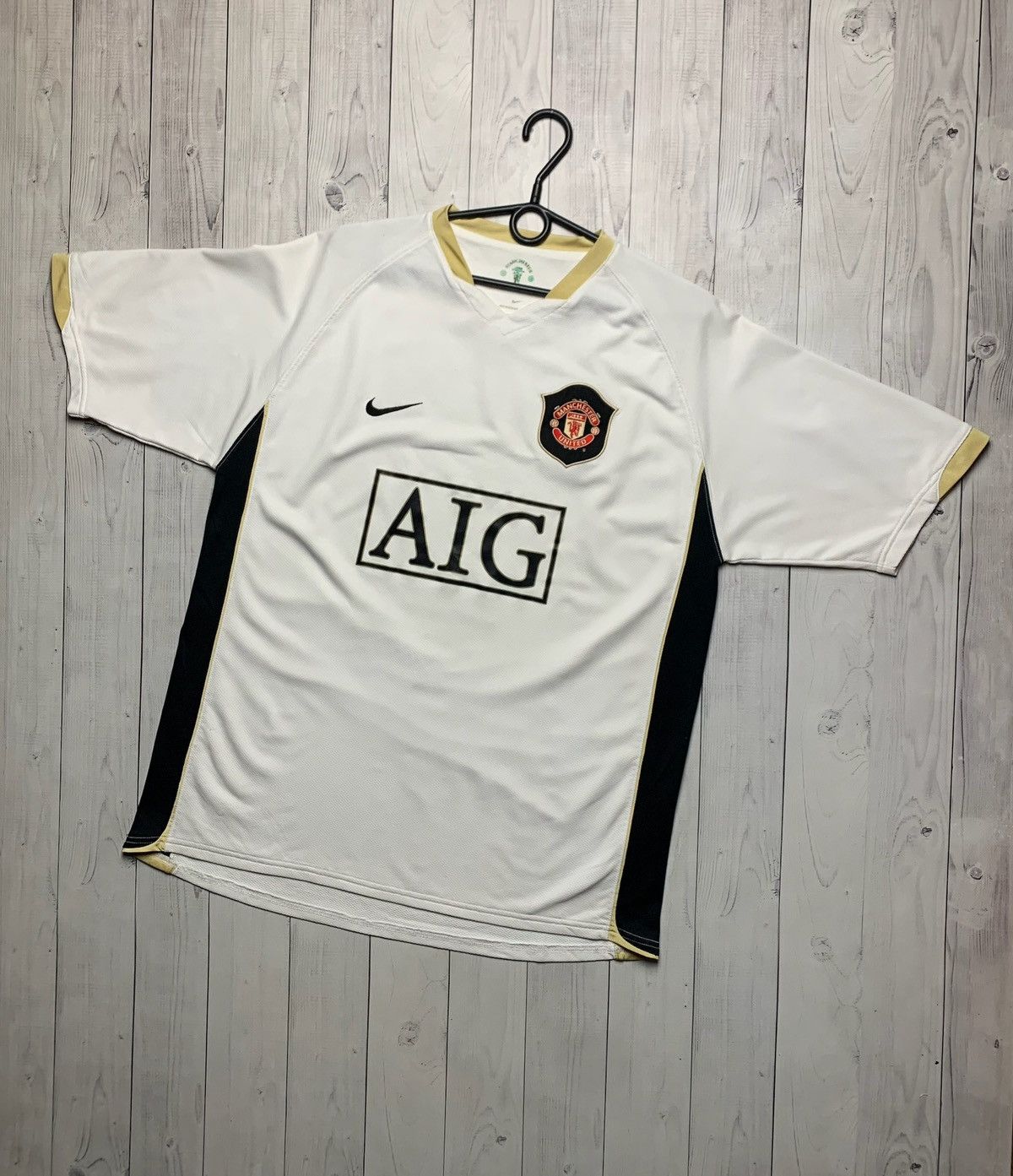 Nike × Vintage Vintage Nike Manchester United soccer jersey 8 Rooney size L Size US L / EU 52-54 / 3 - 2 Thumbnail