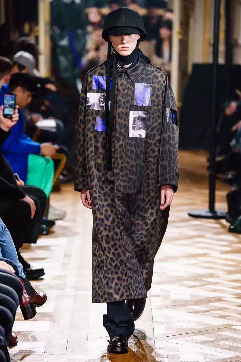 Raf Simons Raf Simons Show patch leopard coat-2506 Size US L / EU 52-54 / 3 - 7 Thumbnail