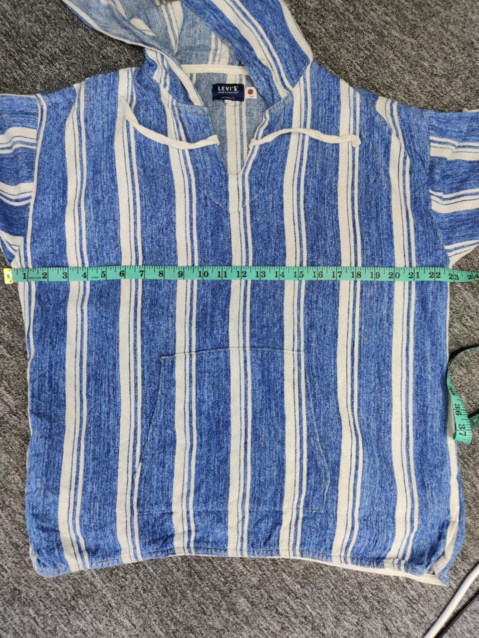 Levi's Made & Crafted Vintage 90s Levi's Made & Crafted Striped Hoodie Jacket Size US S / EU 44-46 / 1 - 18 Thumbnail