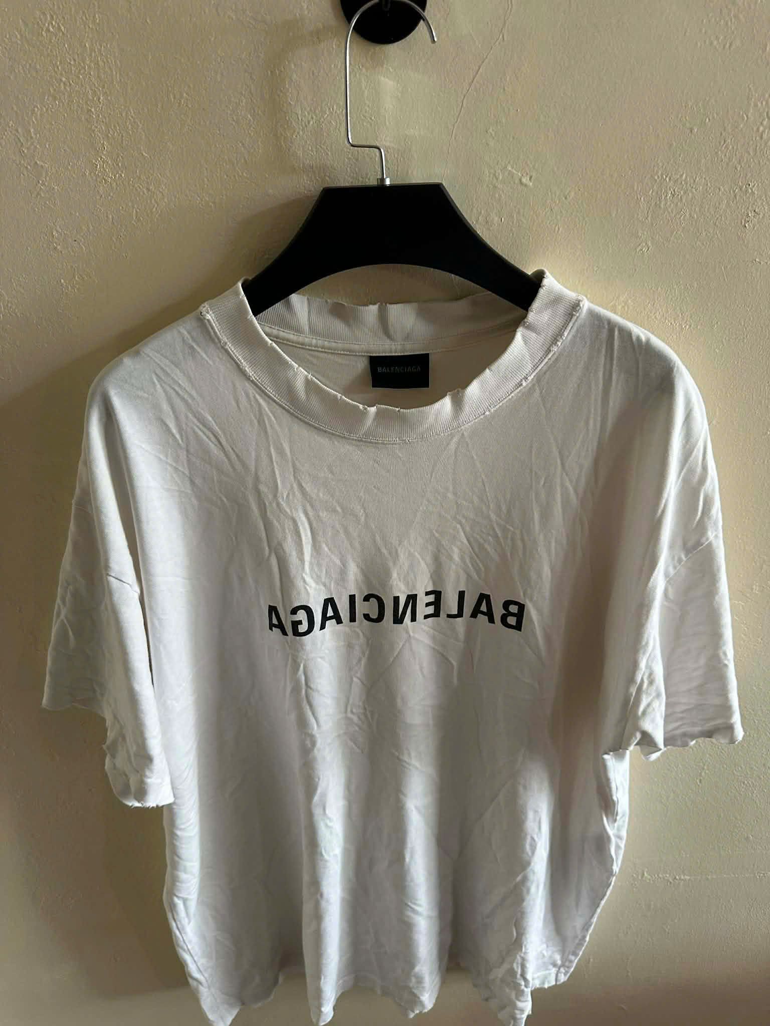 Balenciaga T SHIRT BALENCIAGA Size US L / EU 52-54 / 3 - 1 Thumbnail