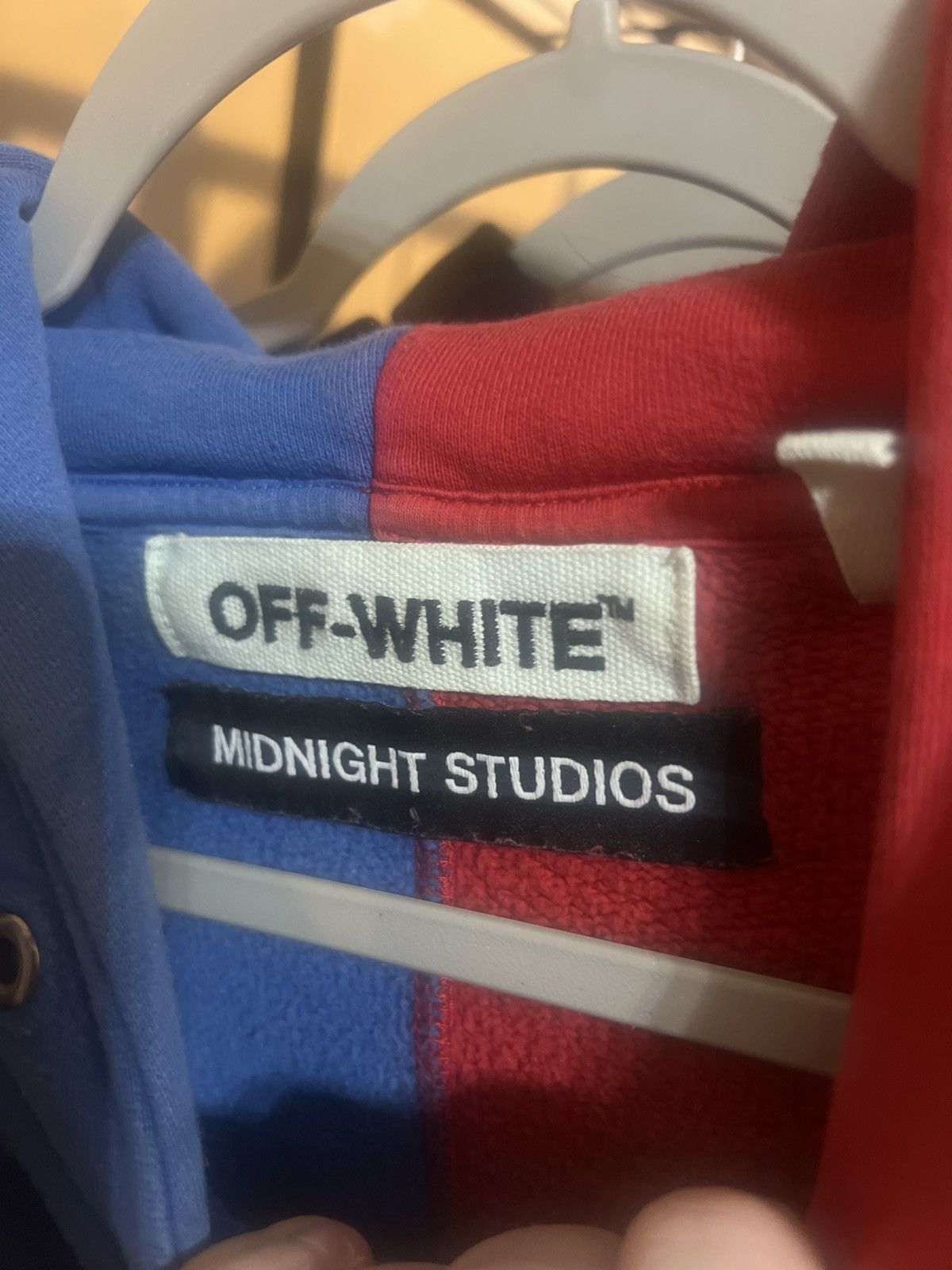 Off-White Offwhite x Midnight Studios Split Hoodie Size US M / EU 48-50 / 2 - 3 Thumbnail