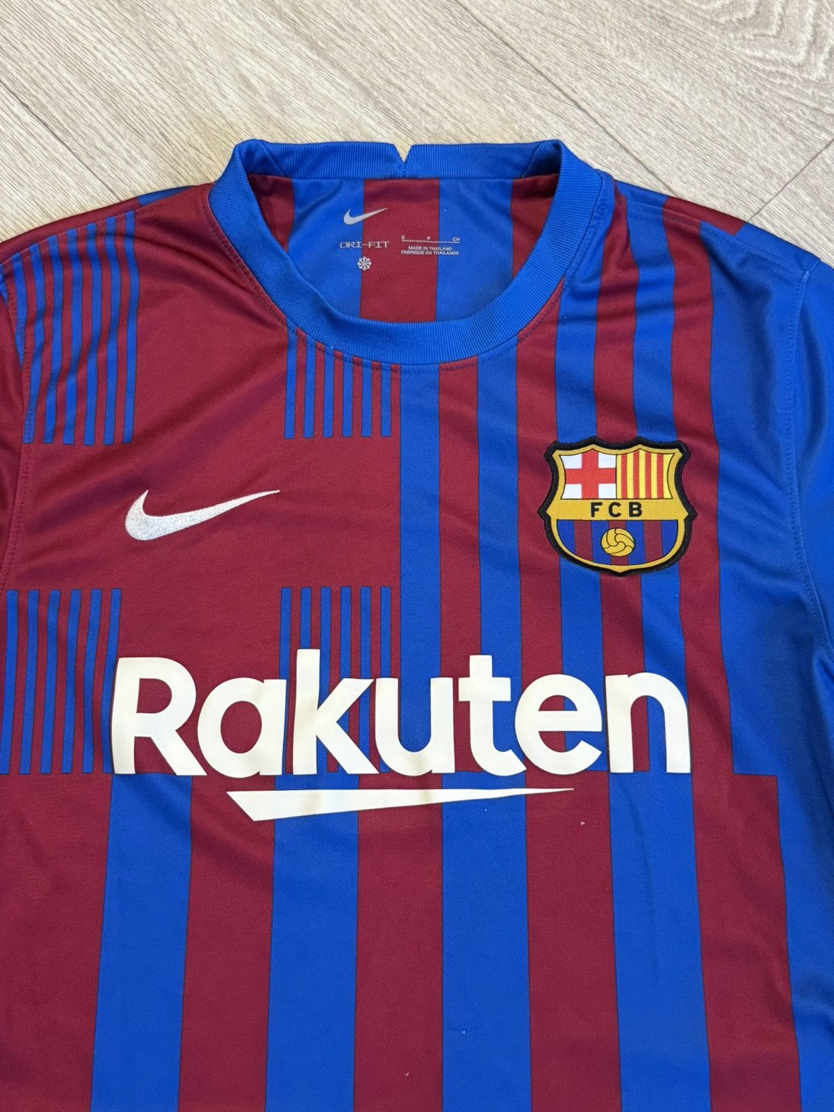 Nike 🔷Nike Barcelona 2021/22 Soccer jersey🔷 Size US S / EU 44-46 / 1 - 4 Thumbnail