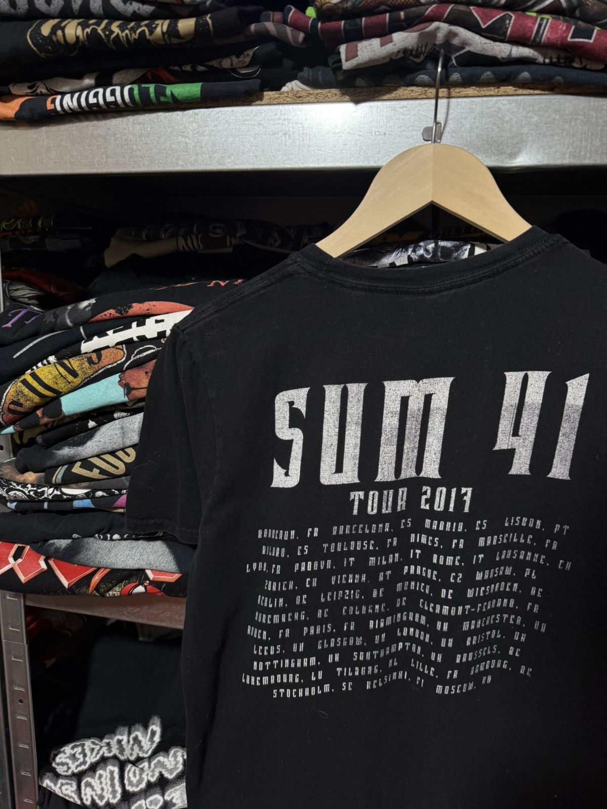Vintage Vintage Sum 41 Tour 2017 Rock Band Retro T-Shirt Y2K Hype Size US S / EU 44-46 / 1 - 4 Thumbnail