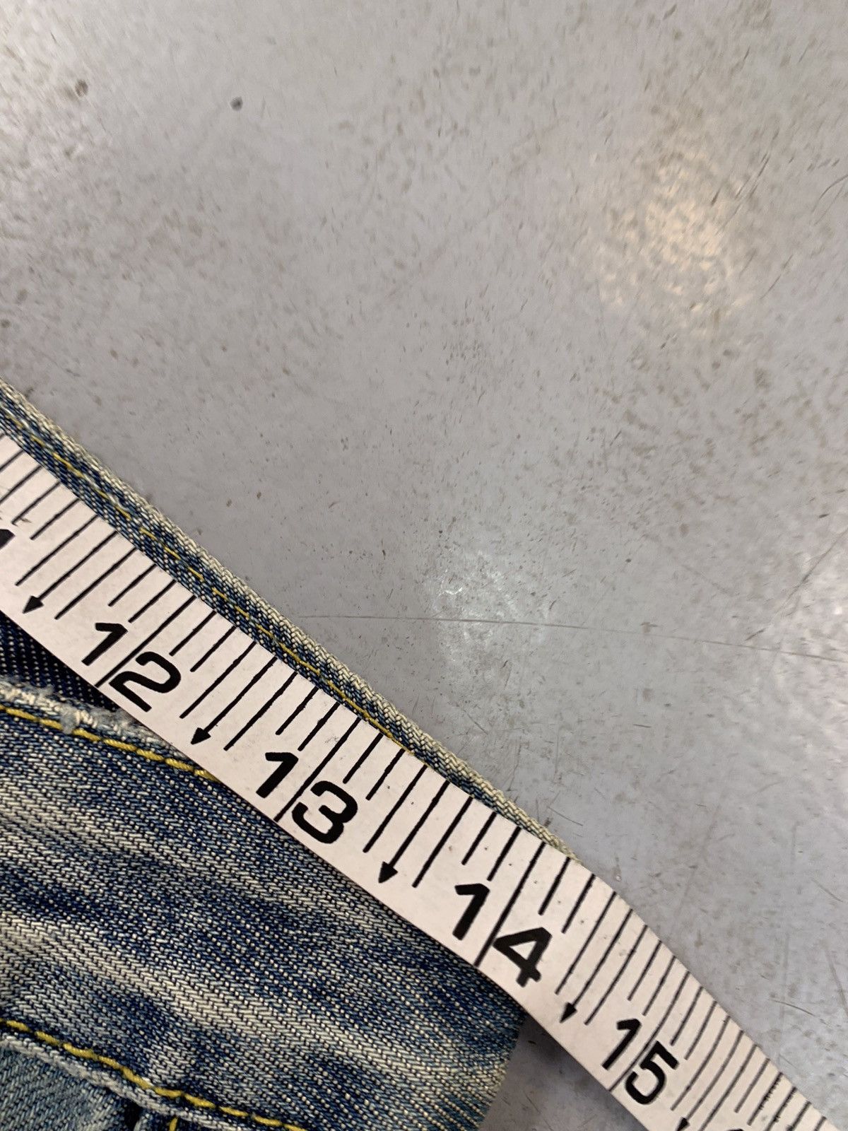 Japanese Brand Vintage womens evisu inspired bootcut denim pants Size 28" / US 6 / IT 42 - 10 Thumbnail