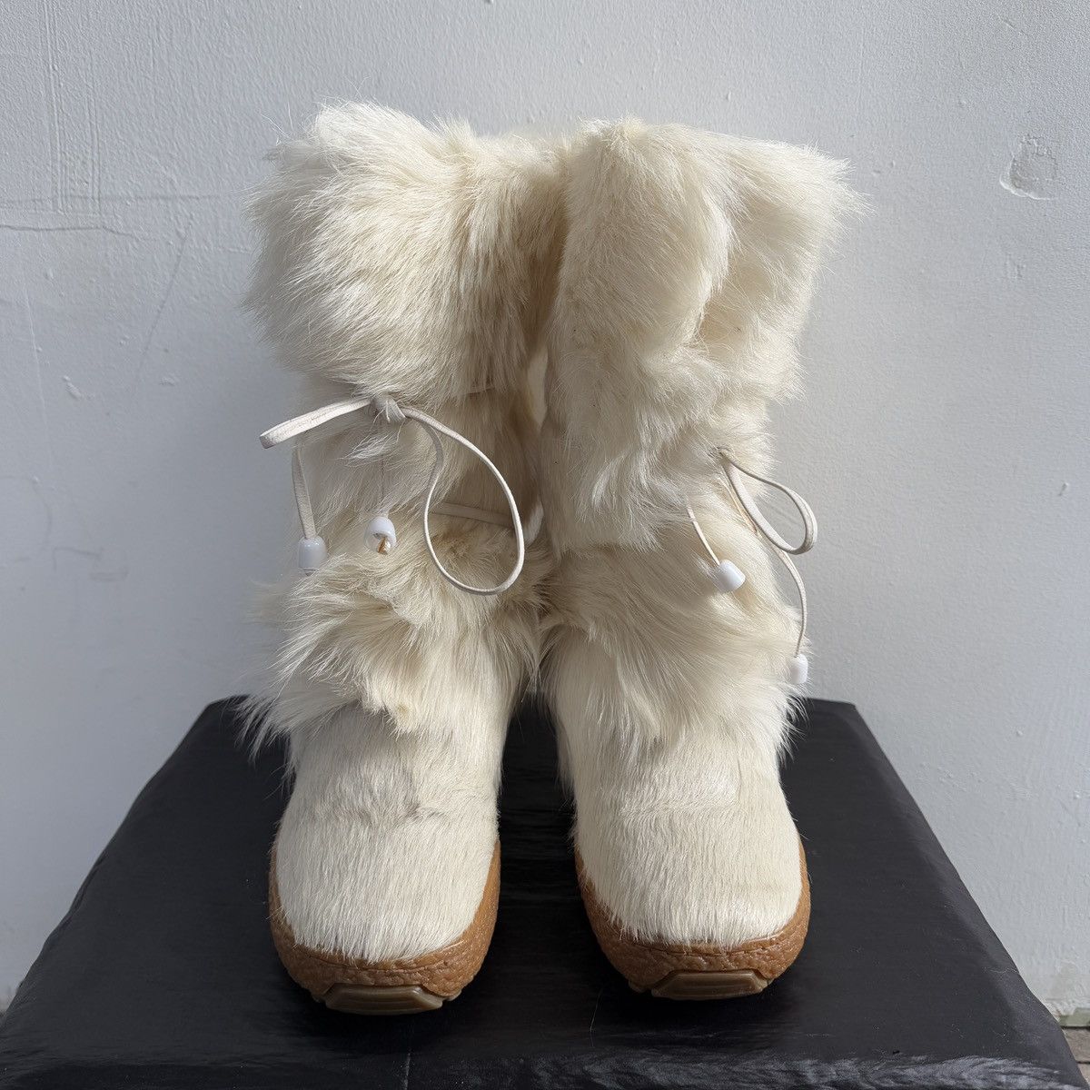 If Six Was Nine Oscar Sport Faux Fur Winter Boots Size US 5.5 / IT 35.5 - 4 Thumbnail