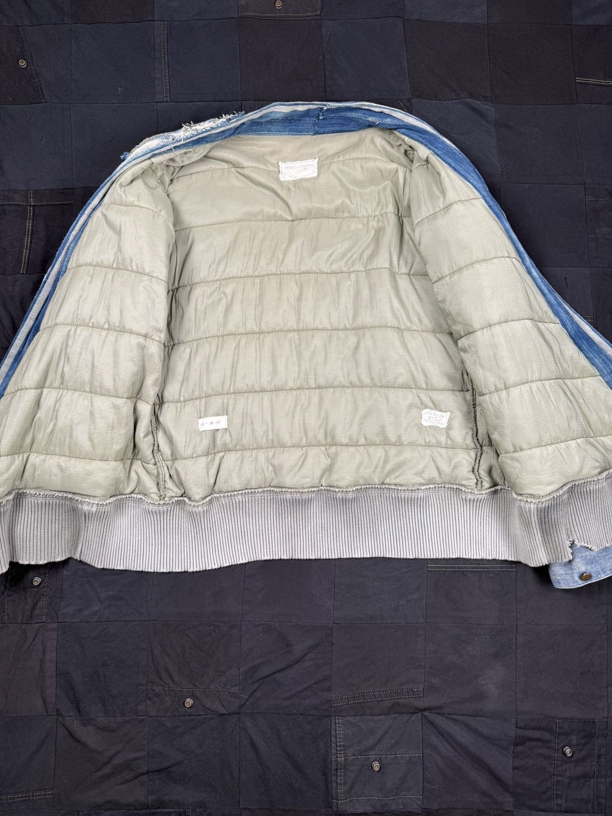 Greg Lauren Stripe Puffy Kimono Size US L / EU 52-54 / 3 - 5 Thumbnail