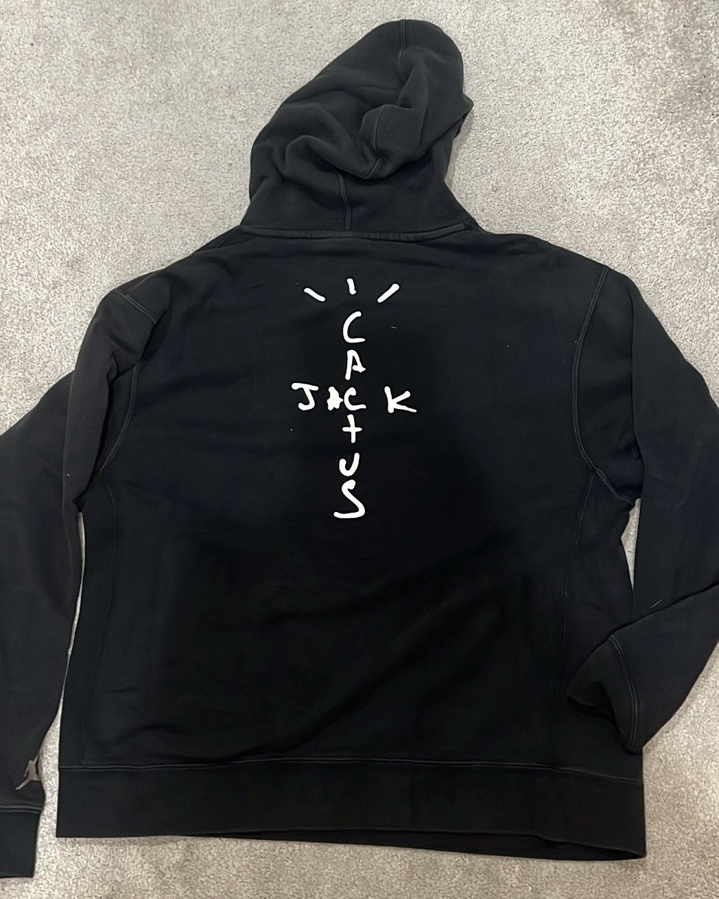 Jordan Brand × Travis Scott Travis Scott washed MJ Fleece Flame hoodie Size US L / EU 52-54 / 3 - 2 Thumbnail