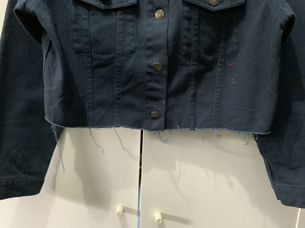 Pull & Bear Paradise League Pull & Bear Indigo Distressed Jacket Size US S / EU 44-46 / 1 - 5 Thumbnail