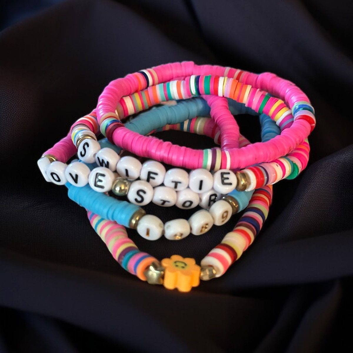 Other Taylor Swift “Swifty” friendship stretch bracelets Size ONE SIZE - 1 Thumbnail