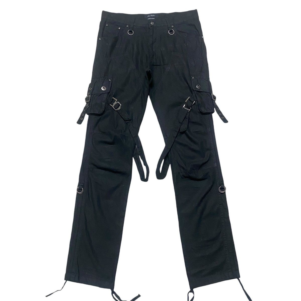 BUFFALO BOBS DAL FELLOW Ring Bondage Cargo Pants Size US 32 / EU 48 - 2 Thumbnail