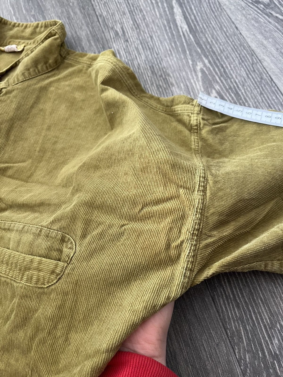 Versace 70s 🔥 Gianni Versace Faded Corduroy Shirt Thrashed Overshirt Size US L / EU 52-54 / 3 - 24 Thumbnail