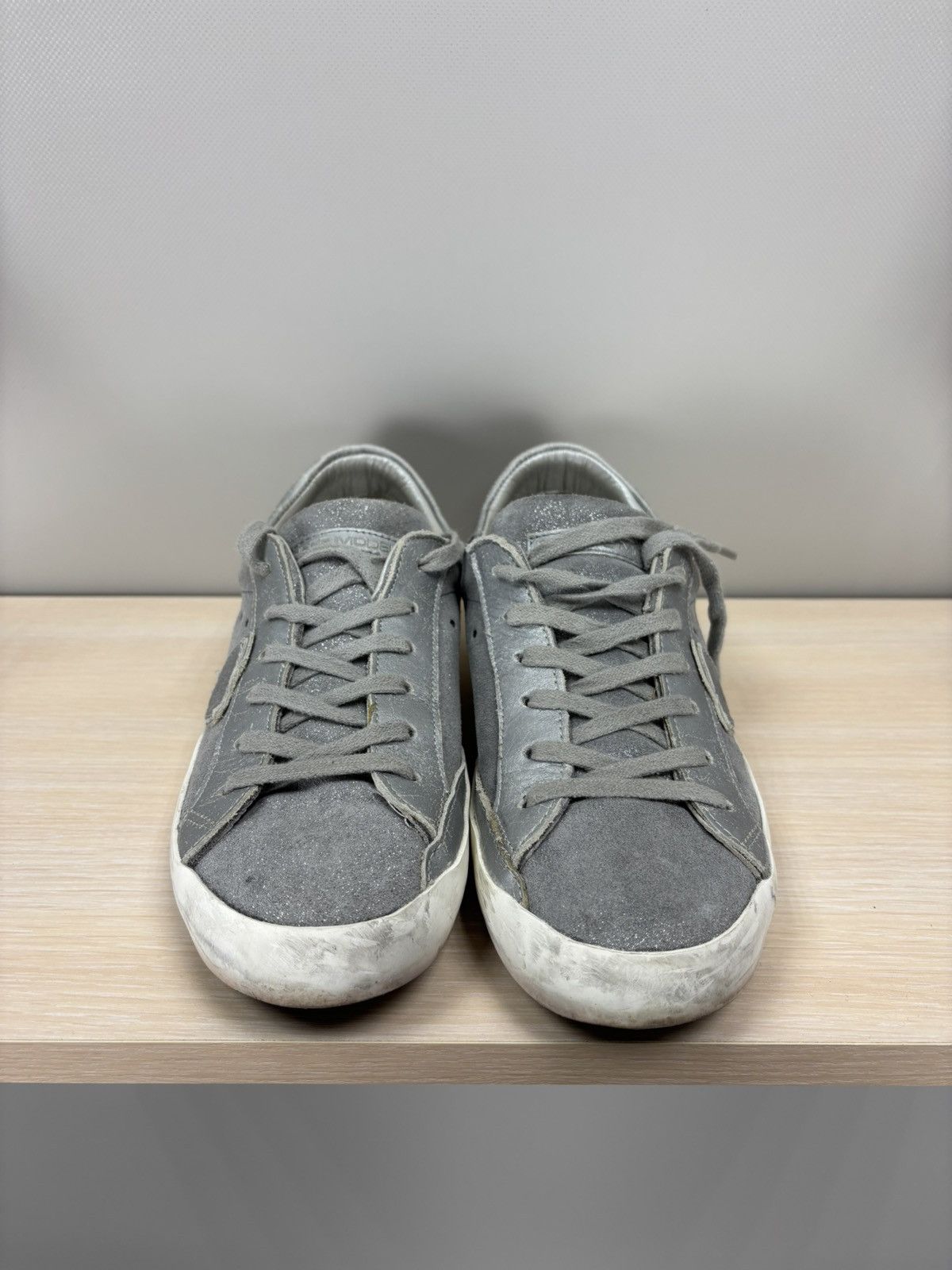Philippe Model Womens sneakers Philippe Model Size 38 Color Gray Size US 8 / IT 38 - 3 Thumbnail