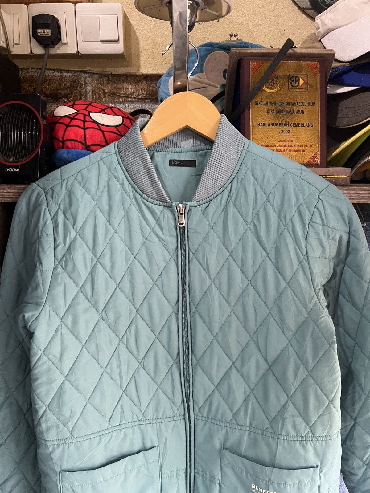United Colors Of Benetton 🔥Stile Benetton United Colors of Benetton Quilted Jacket Size S / US 4 / IT 40 - 3 Thumbnail