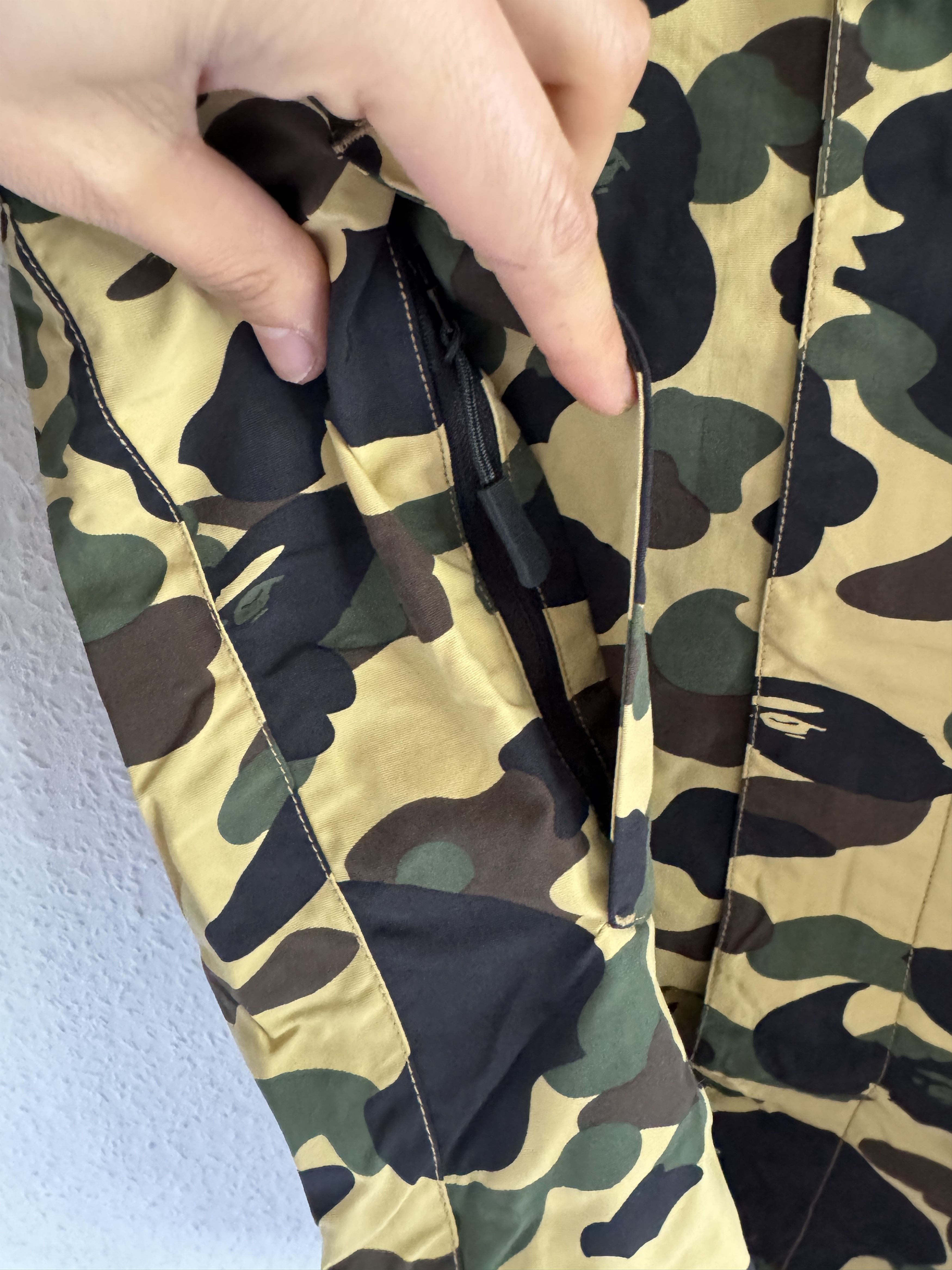 Bape 1st Camo Hooded Coat – Yellow Camo Size US M / EU 48-50 / 2 - 3 Thumbnail