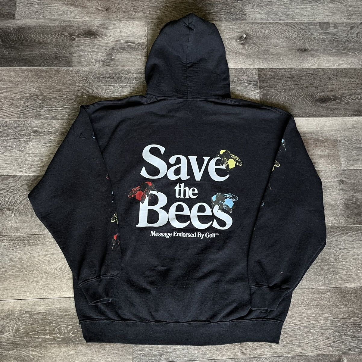 Golf Wang Golf Wang Save The Bees Flower Boy OG Logo Pullover Hoodie Size US XL / EU 56 / 4 - 1 Thumbnail