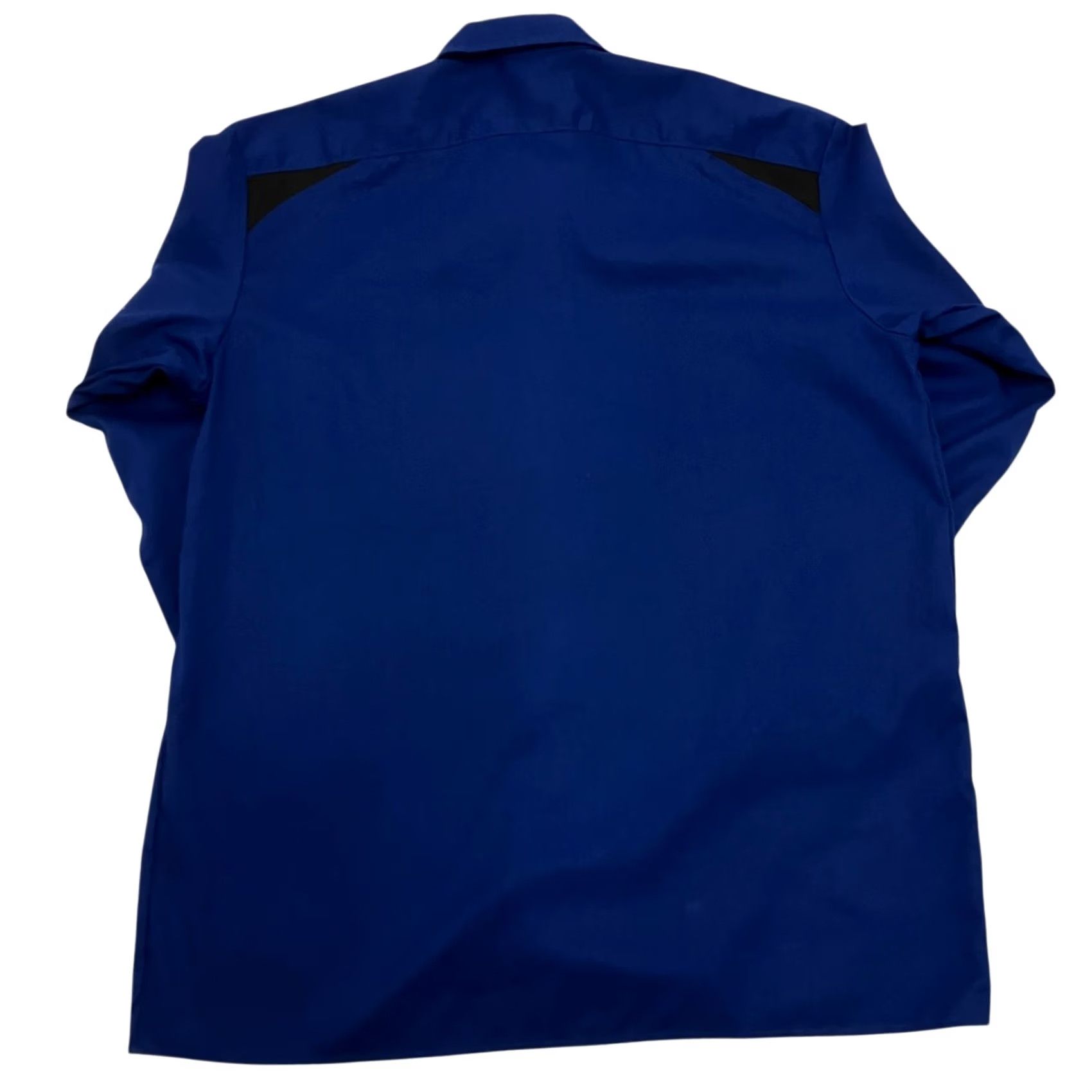 Dickies Dickies Work Shirt Mens Large Long Sleeve Blue Button Up Contrast Panel Size US L / EU 52-54 / 3 - 4 Thumbnail