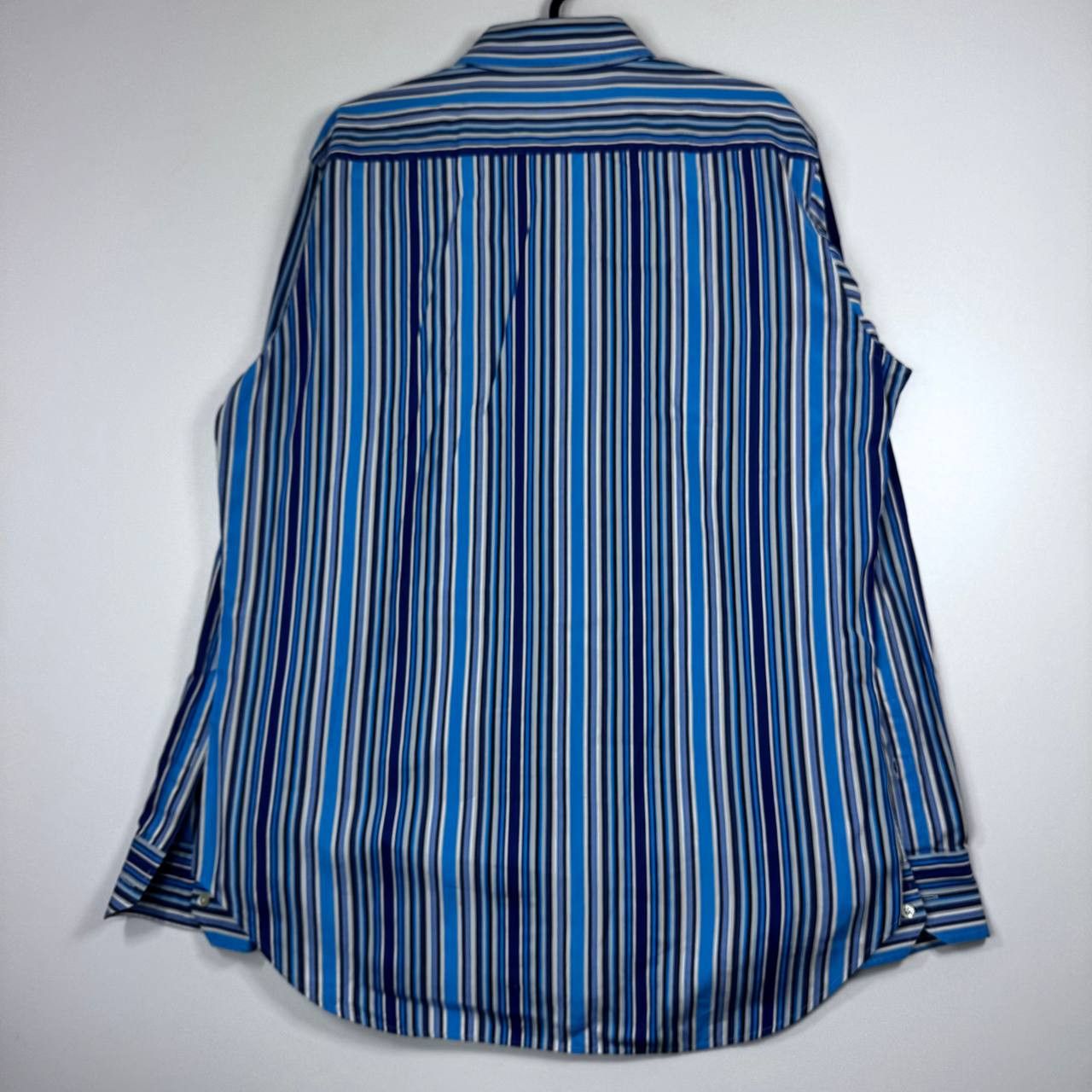Etro Etro Milano Striped Button Up Shirt Blue Mens Size L Size US L / EU 52-54 / 3 - 7 Thumbnail