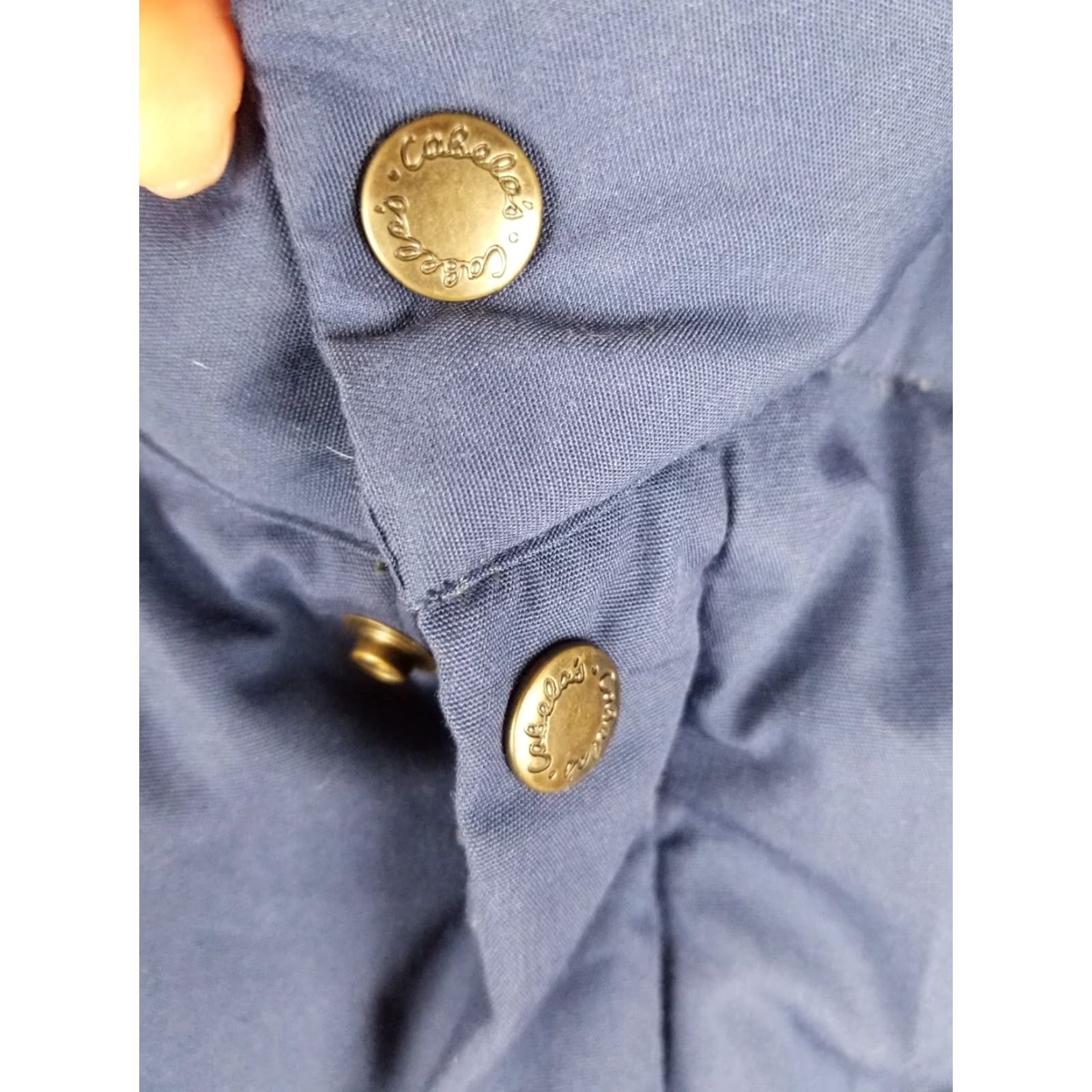 Vintage VINTAGE Cabela's DOWN HUNTING VEST Navy 90's SZ MEDIUM Puffer Jacket Men Vest Blue M Size US M / EU 48-50 / 2 - 5 Thumbnail