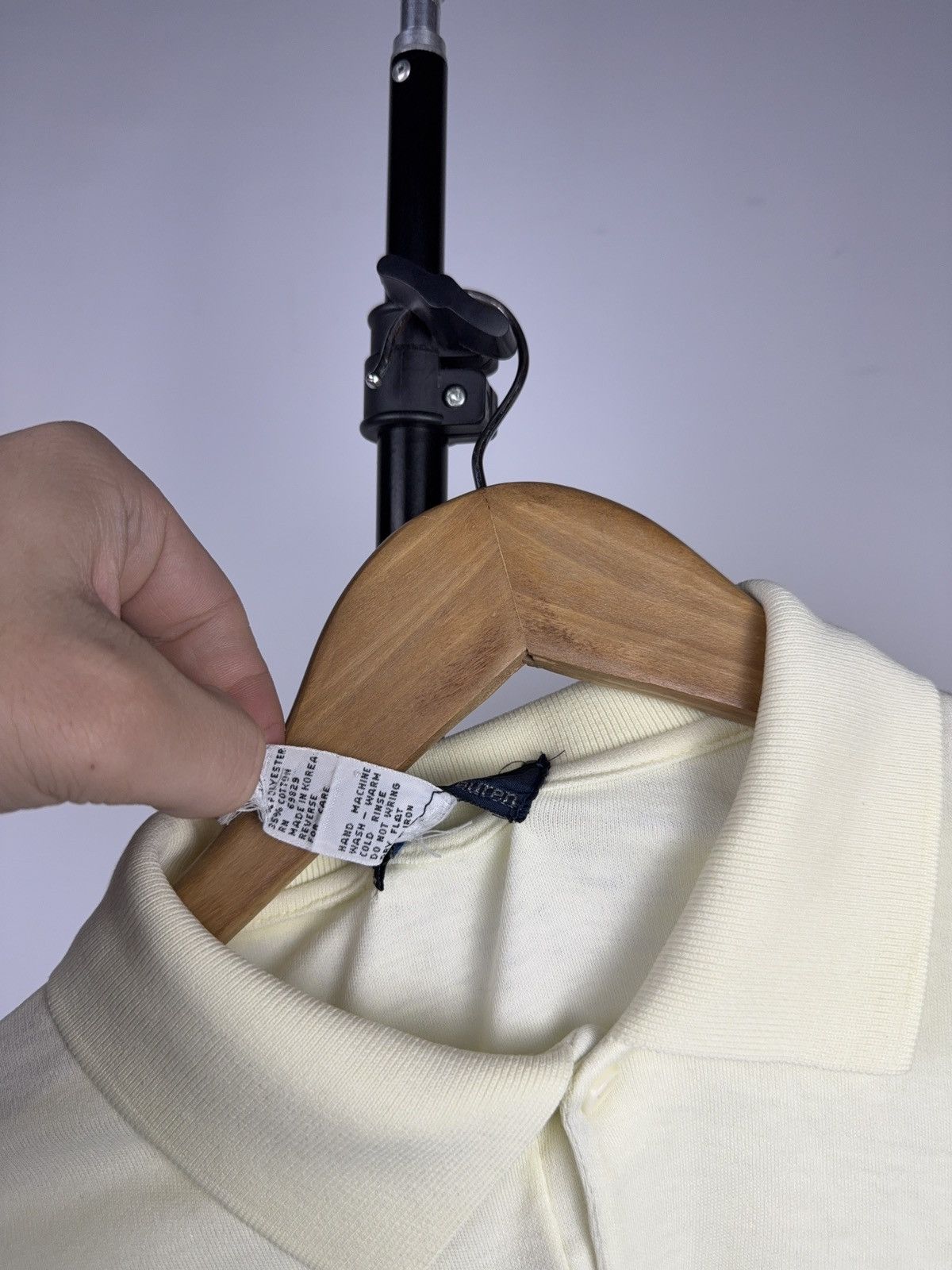 Polo Ralph Lauren Vintage Retro 90s Polo Ralph Lauren Yellow Cotton Polo Shirt Size US S / EU 44-46 / 1 - 4 Thumbnail