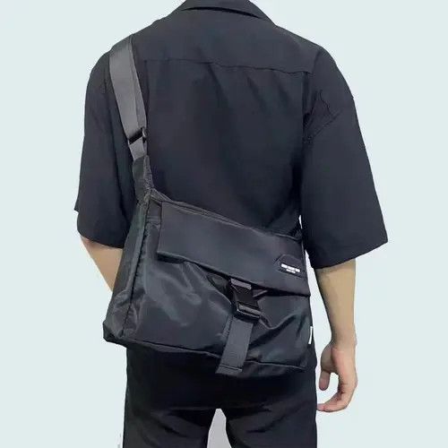 Japanese Brand High Street Retro Large Capacity Shoulder Crossbody Bag Size ONE SIZE - 5 Thumbnail