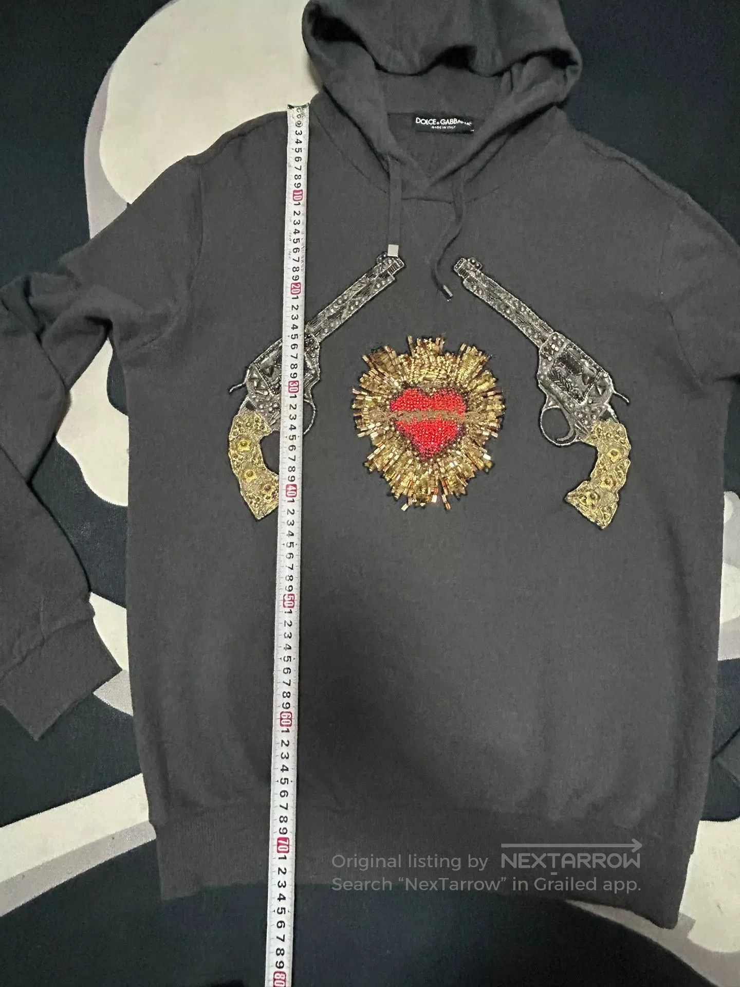 Dolce & Gabbana Dolce&Gabbana Embroidered Hoodie Sweater. Size US M / EU 48-50 / 2 - 7 Thumbnail