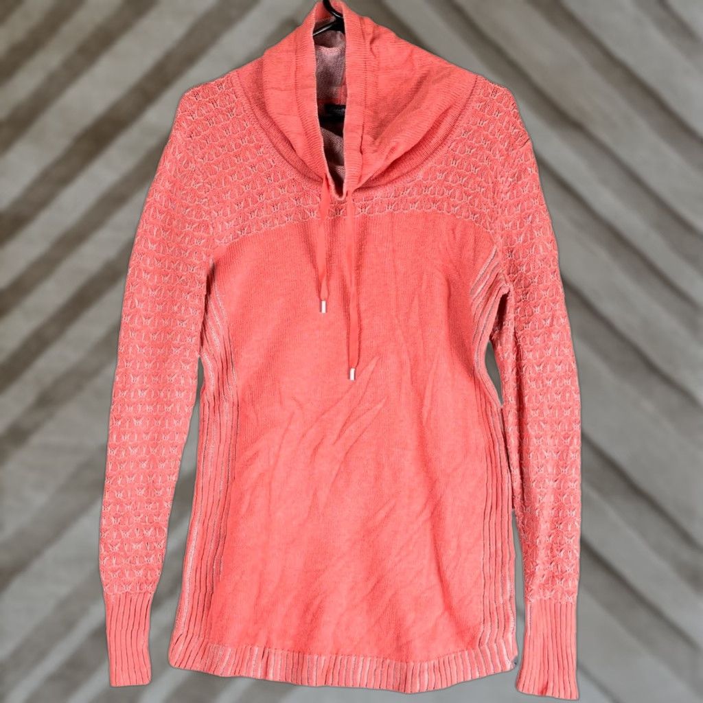 Eddie Bauer Eddie Bauer Womens Sweatshirt Pink Long Sleeve Cowl Neck Thermal Stretch M Sweatshirt Size M / US 6-8 / IT 42-44 - 1 Thumbnail