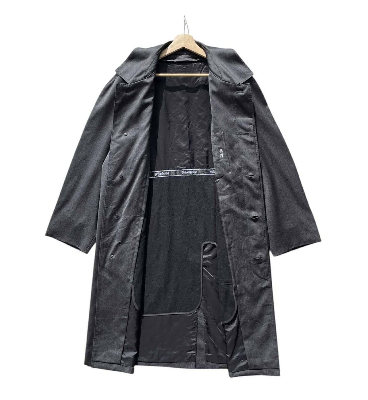 Yves Saint Laurent 🔥Accept Binding Offer🔥 Yves Saint Laurent Trench Coat Jacket Size US L / EU 52-54 / 3 - 3 Thumbnail