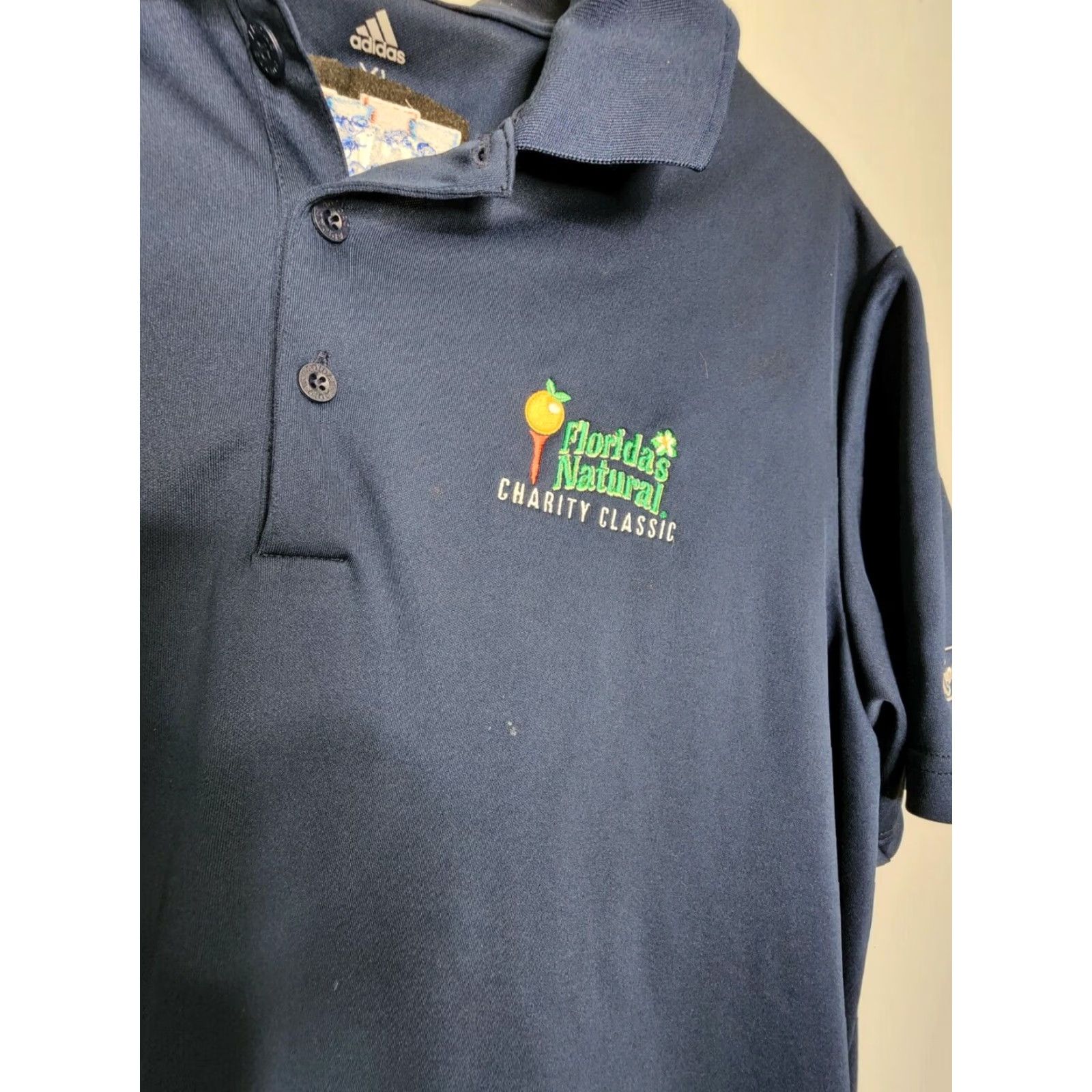 Adidas Adidas Golf Polo Shirt Men's XL Florida's Natural Charity Classic Collared Size US XL / EU 56 / 4 - 3 Thumbnail
