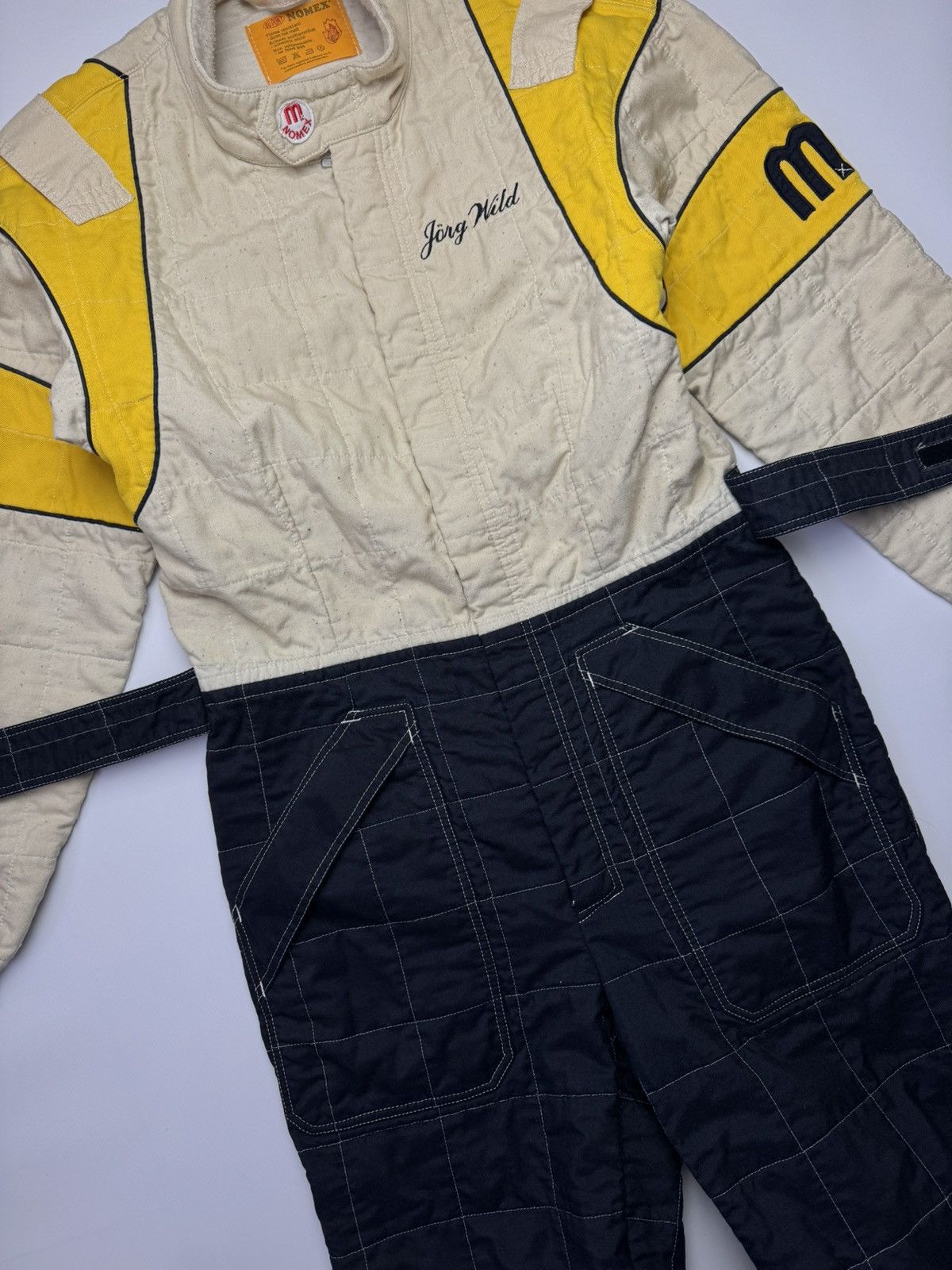 Japanese Brand Vintage 80s Nomex Racing Suit Jumpsuit w/ riri Zippers Size US L / EU 52-54 / 3 - 5 Thumbnail
