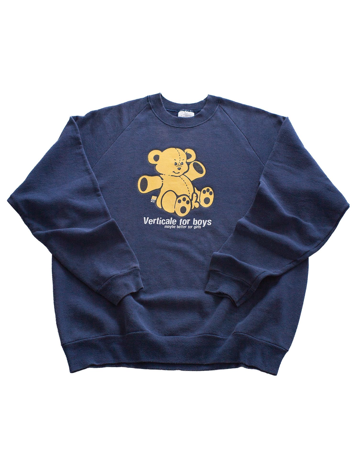 Vintage Vintage 90s Teddy Bear Parody Skateboarding Style Sweatshirt Size US L / EU 52-54 / 3 - 1 Thumbnail