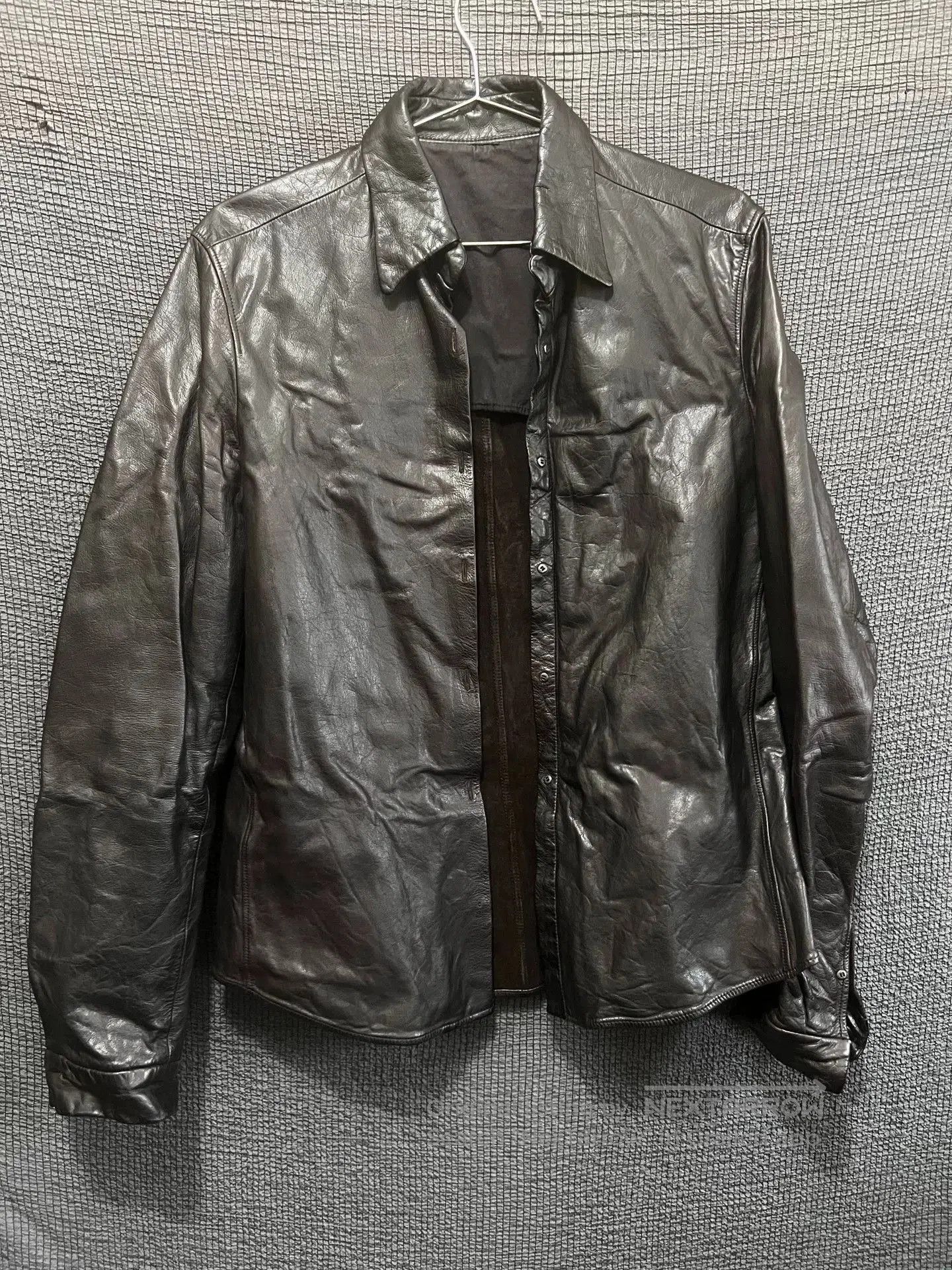 Carpe Diem Carpe Diem Black Leather Shirt Jacket. Size US M / EU 48-50 / 2 - 1 Thumbnail
