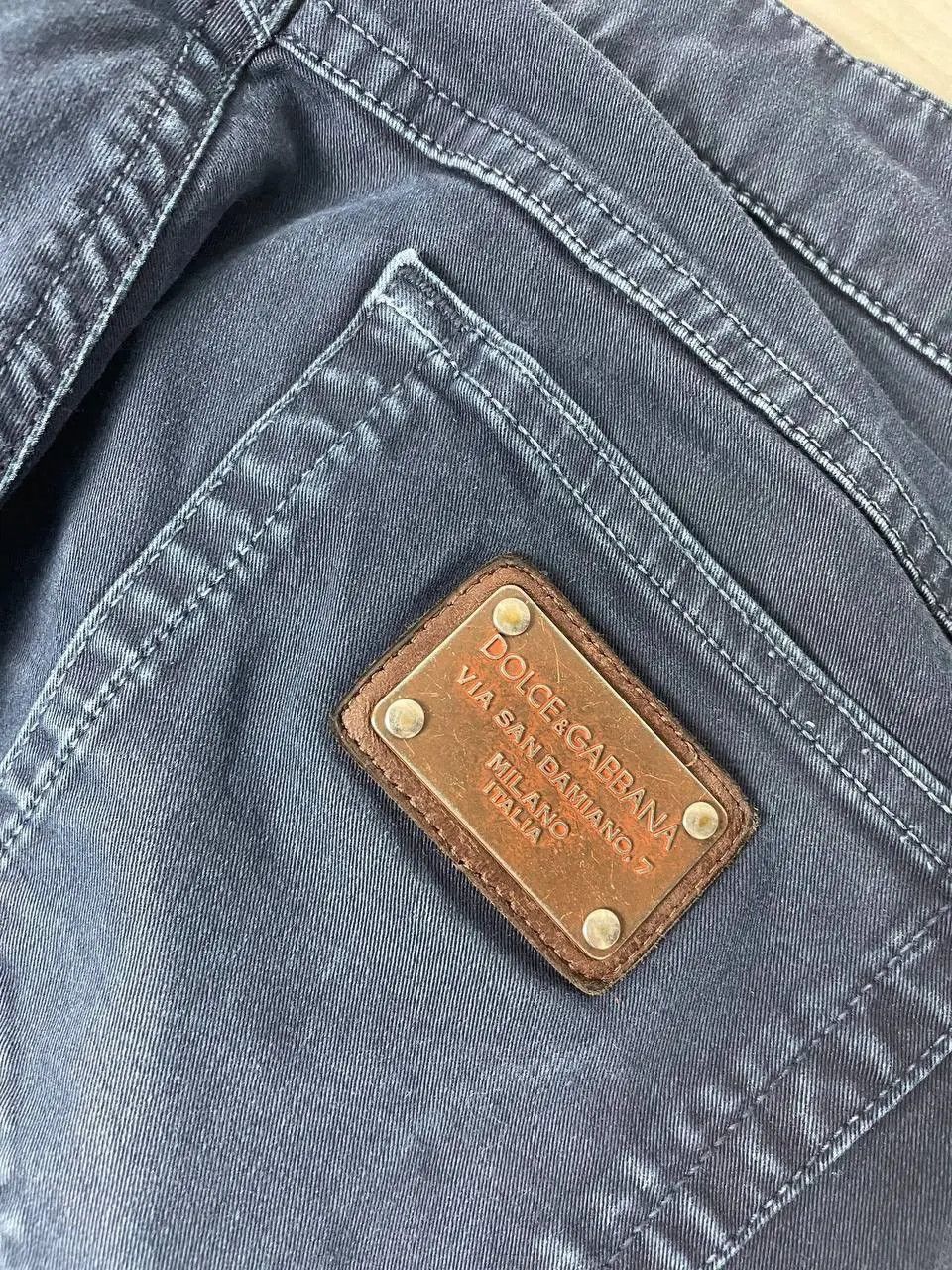 Dolce & Gabbana Vintage Dolce & Gabbana Slim Fit Denim Jeans DG Y2K Size US 30 / EU 46 - 12 Thumbnail