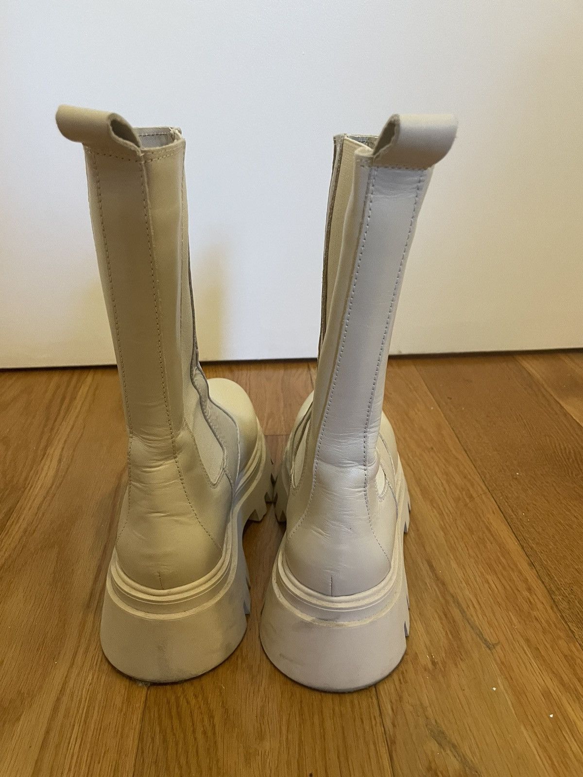 ALOHAS Alohas All Rounder Ivory Boots 37 Size US 7 / IT 37 - 6 Thumbnail