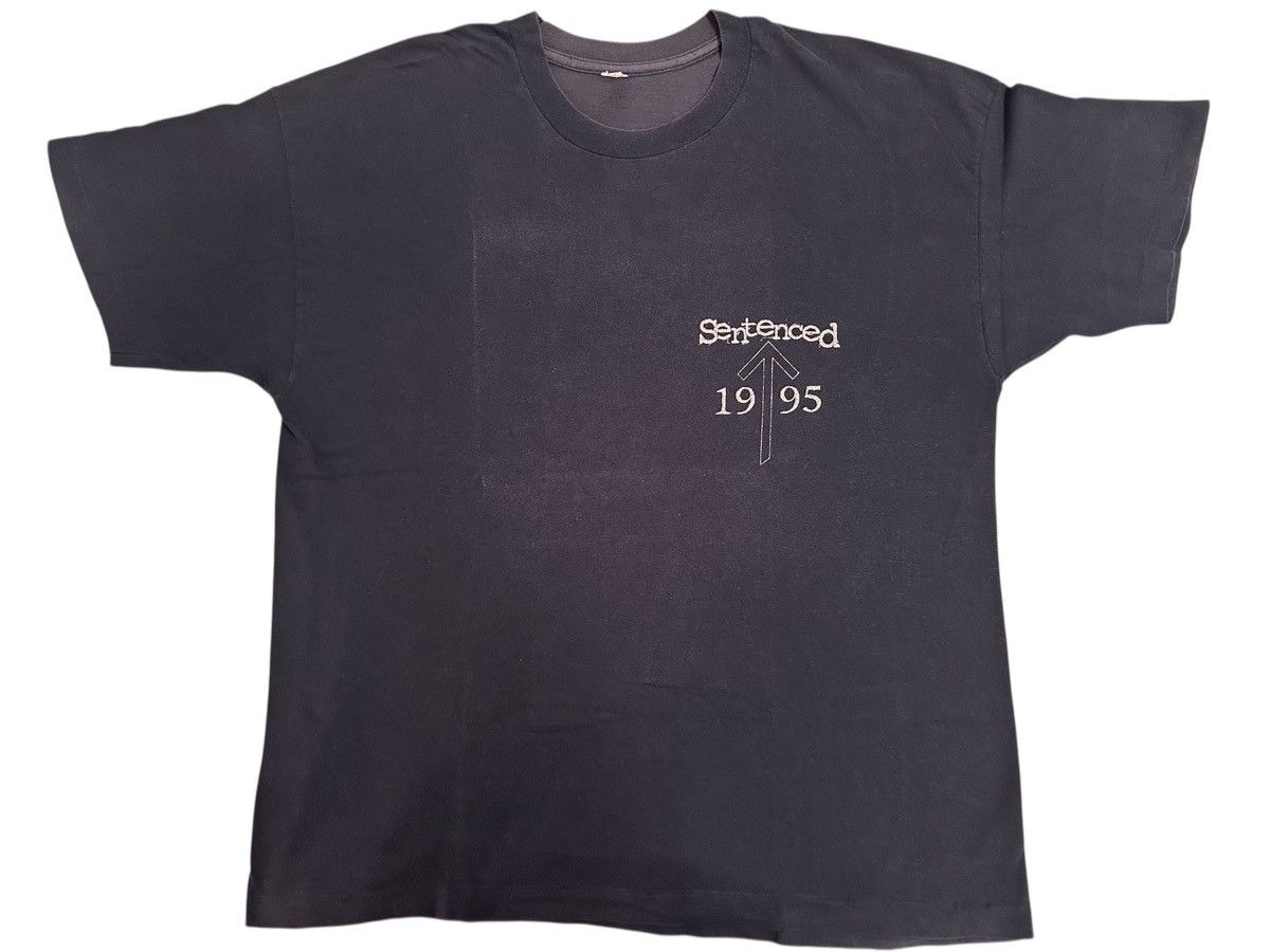 Vintage Sentenced Amok European Tour 1995 Amorphis Deatj Funebre Size US XL / EU 56 / 4 - 1 Thumbnail