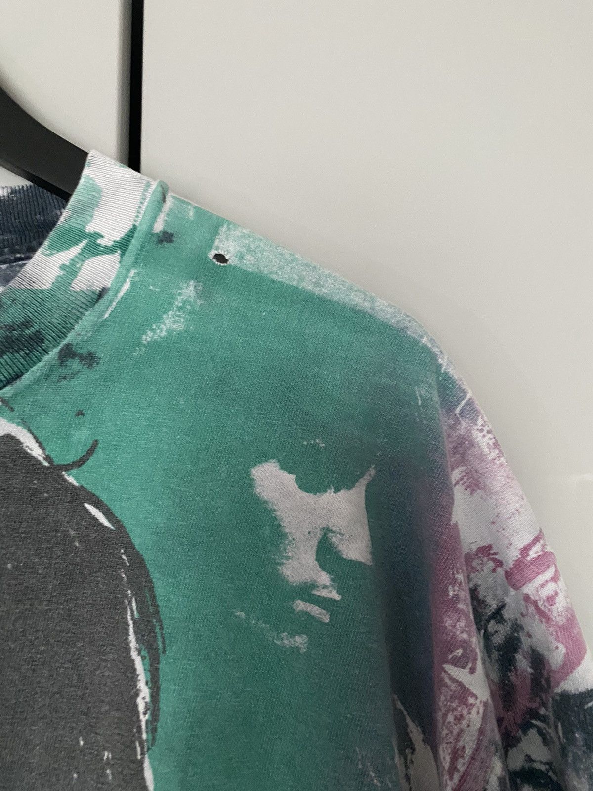 Band Tees Crazy Rare Vintage 90s Jim Morrison Mosquitohead Band Shirt Size US XL / EU 56 / 4 - 6 Thumbnail