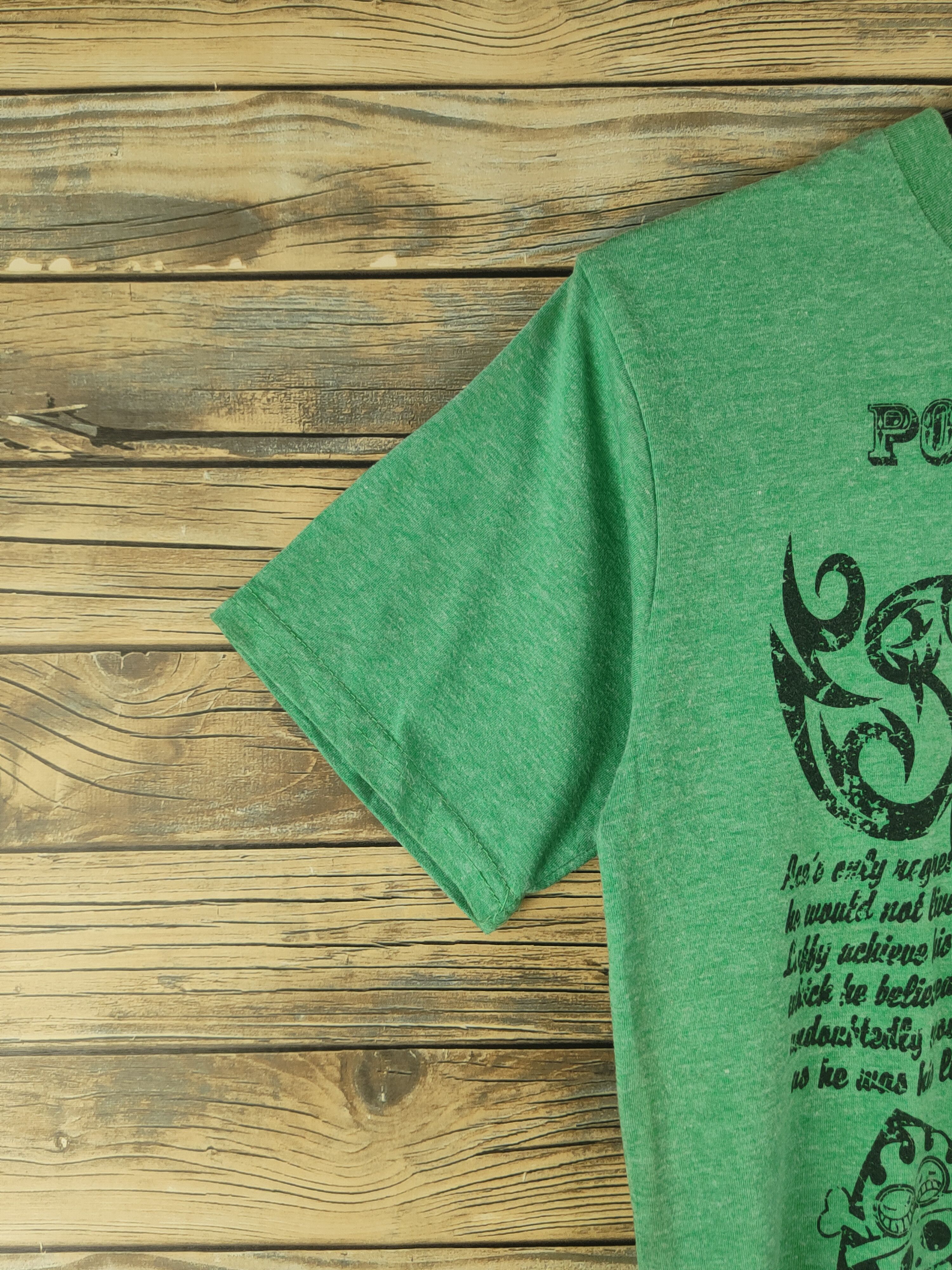One Piece One Piece Green Short Sleeve T-shirts #S2863 Size US S / EU 44-46 / 1 - 5 Thumbnail