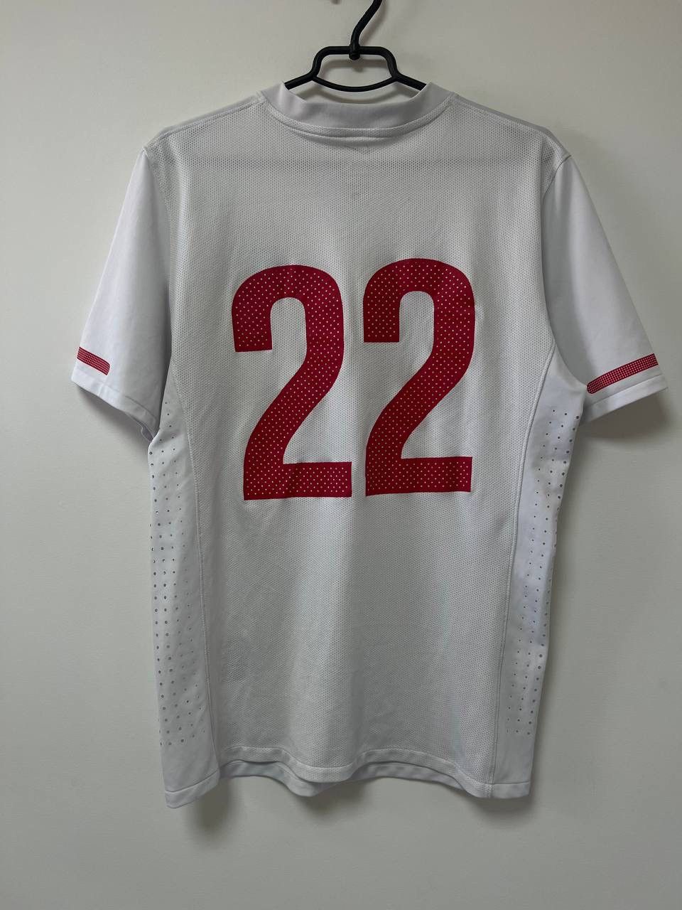 Nike Serbia World Cup 2010 Away Player Issue Jersey Football L Size US L / EU 52-54 / 3 - 14 Thumbnail