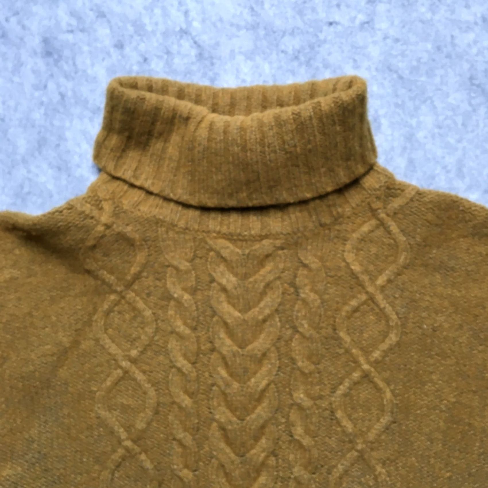 Helly Hansen Helly Hansen Sweater Women Small S Gold Turtleneck Cable Knit Arctic Ocean Size S / US 4 / IT 40 - 4 Thumbnail