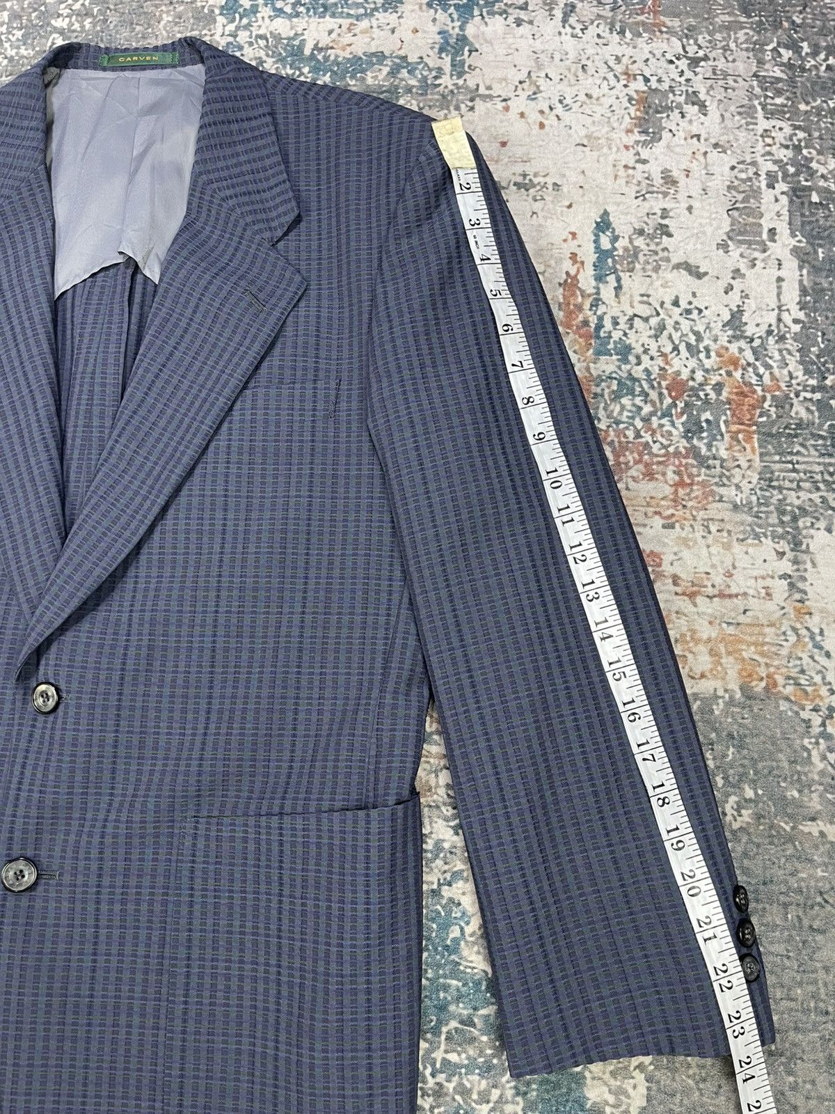 Carven Carven Paris Loisir Waffle Woven Blazers Size US M / EU 48-50 / 2 - 8 Thumbnail