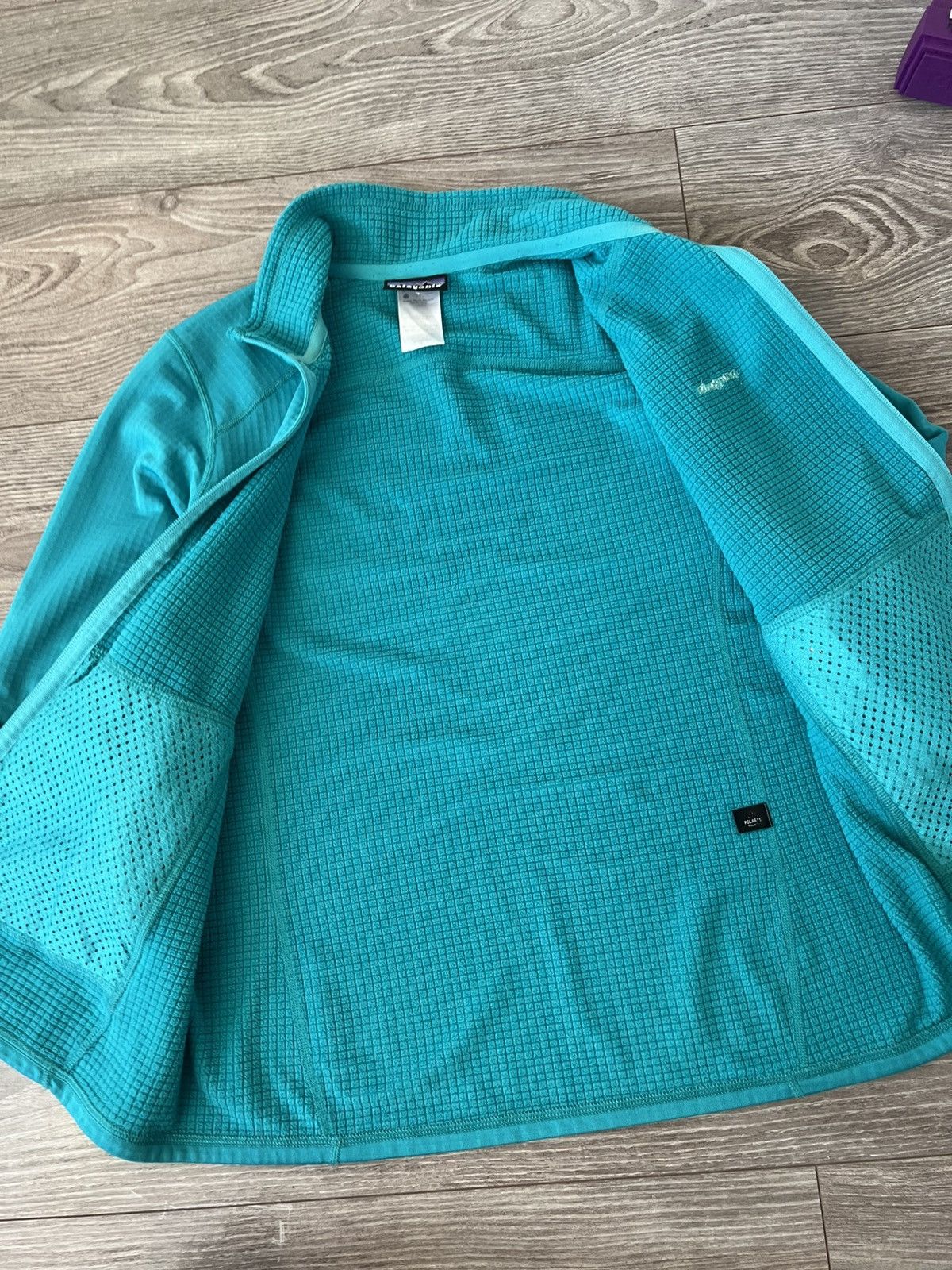 Patagonia Patagonia Polartec Gorpcore Knit Logo USA Fleece Zip Sweater Size L / US 10 / IT 46 - 15 Thumbnail