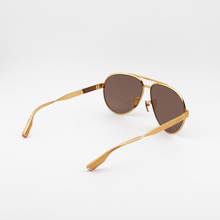 Gucci Gucci GG1513S 002 Sunglasses Yellow Gold Aviator Frame Size ONE SIZE - 11 Thumbnail
