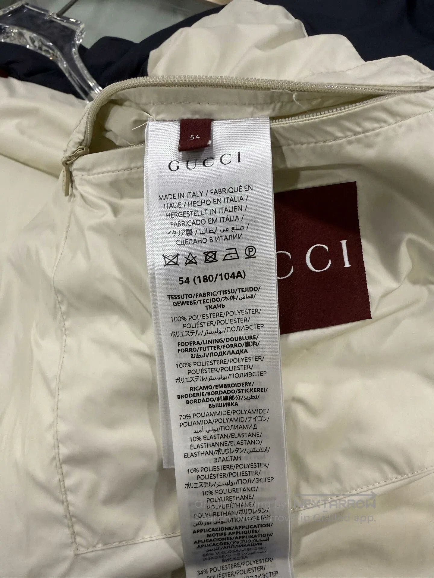 Gucci Gucci Blue Logo Down Jacket Size 54. Size US L / EU 52-54 / 3 - 4 Thumbnail