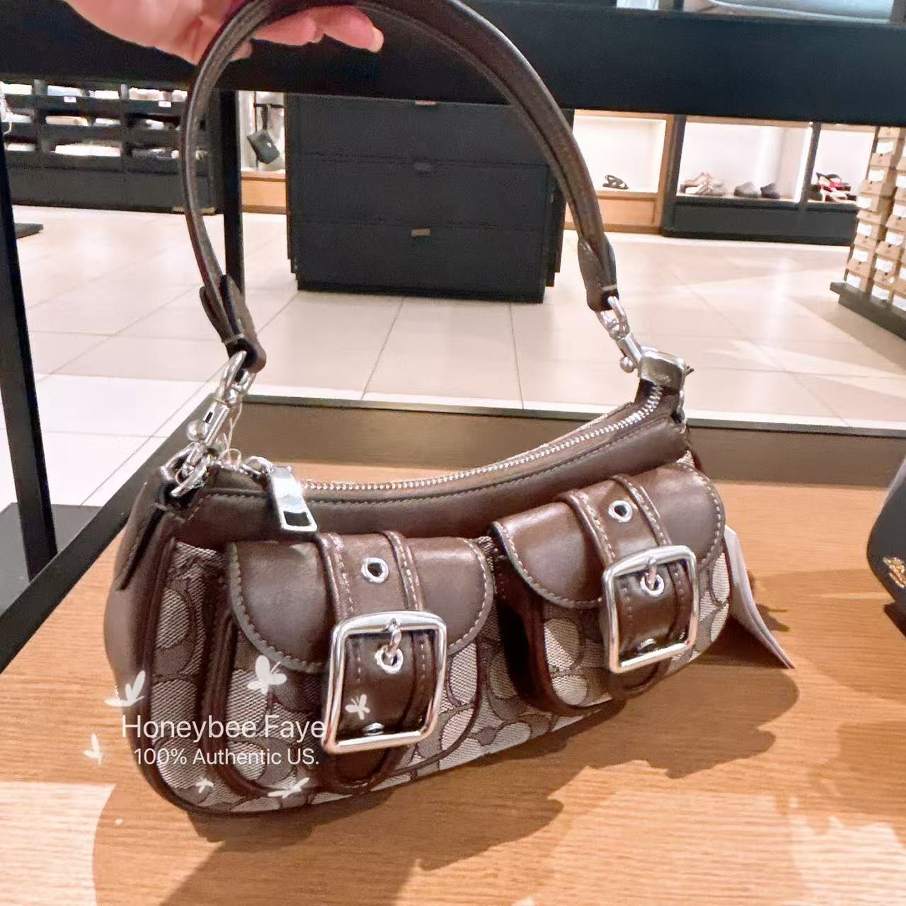 Coach Ashton Bag In Signature Jacquard CBJ00 Size ONE SIZE - 4 Thumbnail