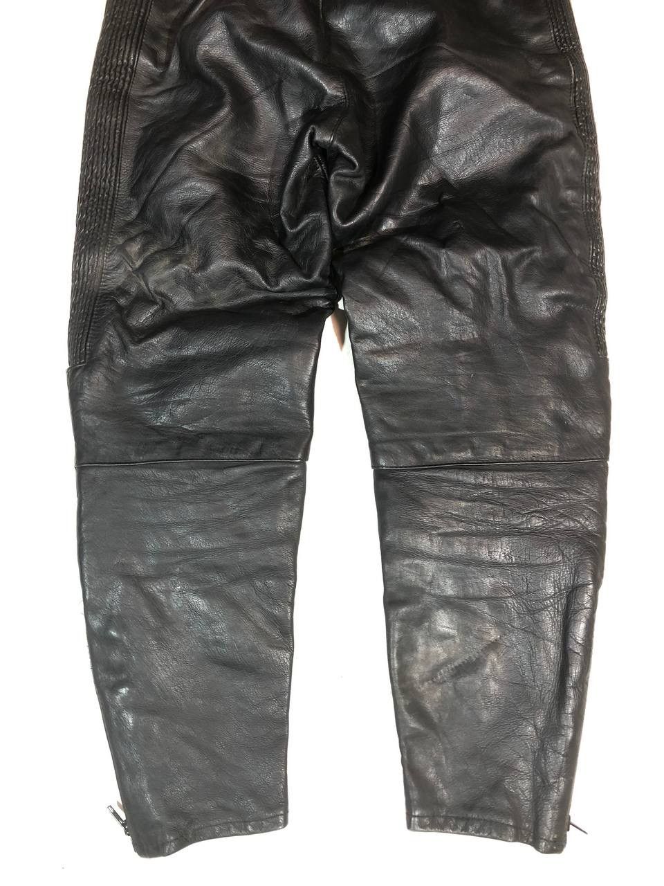 Japanese Brand × Vintage Akito Rare Vintage Japanese Racing Moto Leather Pants Size US 36 / EU 52 - 8 Thumbnail